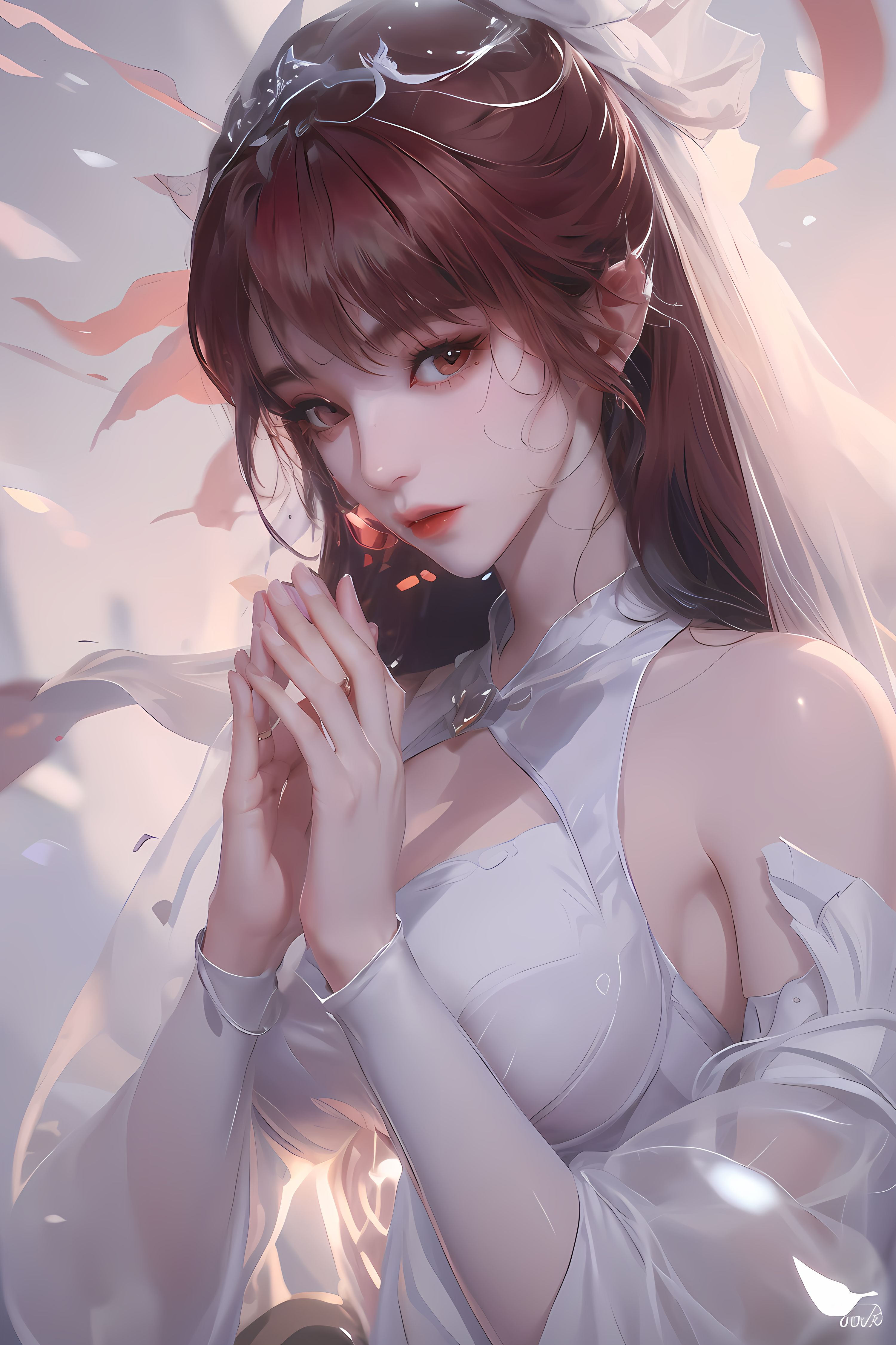 斗罗大陆，永远的小舞。小舞献祭的画面让人永生难忘。#二次元 #动漫 #斗罗大陆 #小舞 #ai绘画  第2张