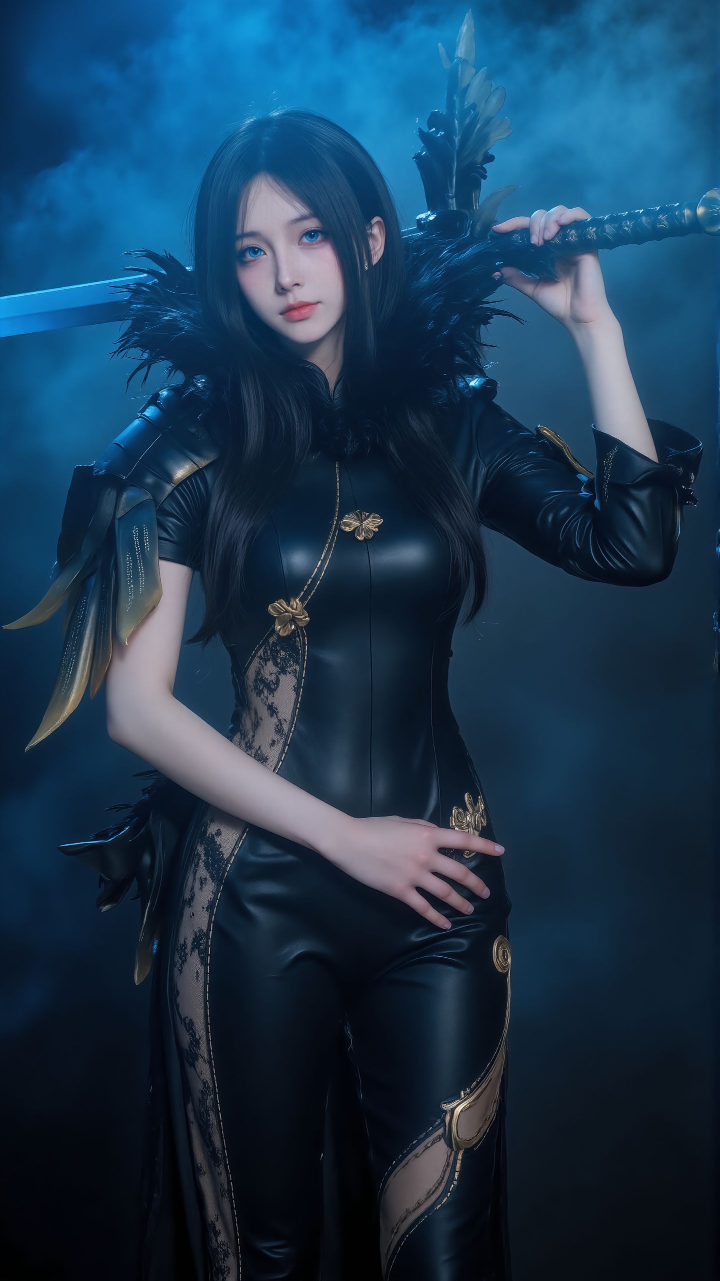 快来参见大师姐。#秦义绝 #剑灵 #一种很新的cosplay  第4张