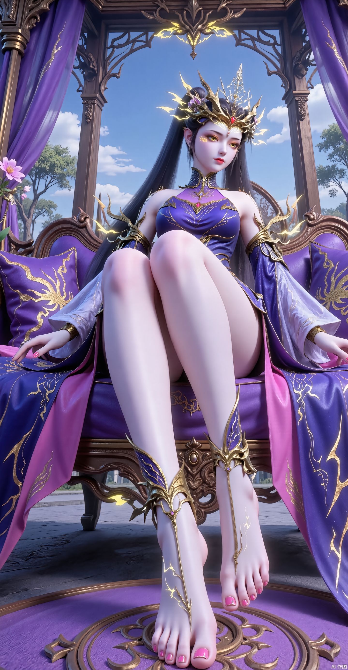 紫妍 #大长腿 #国漫女神 #斗破苍穹  第3张