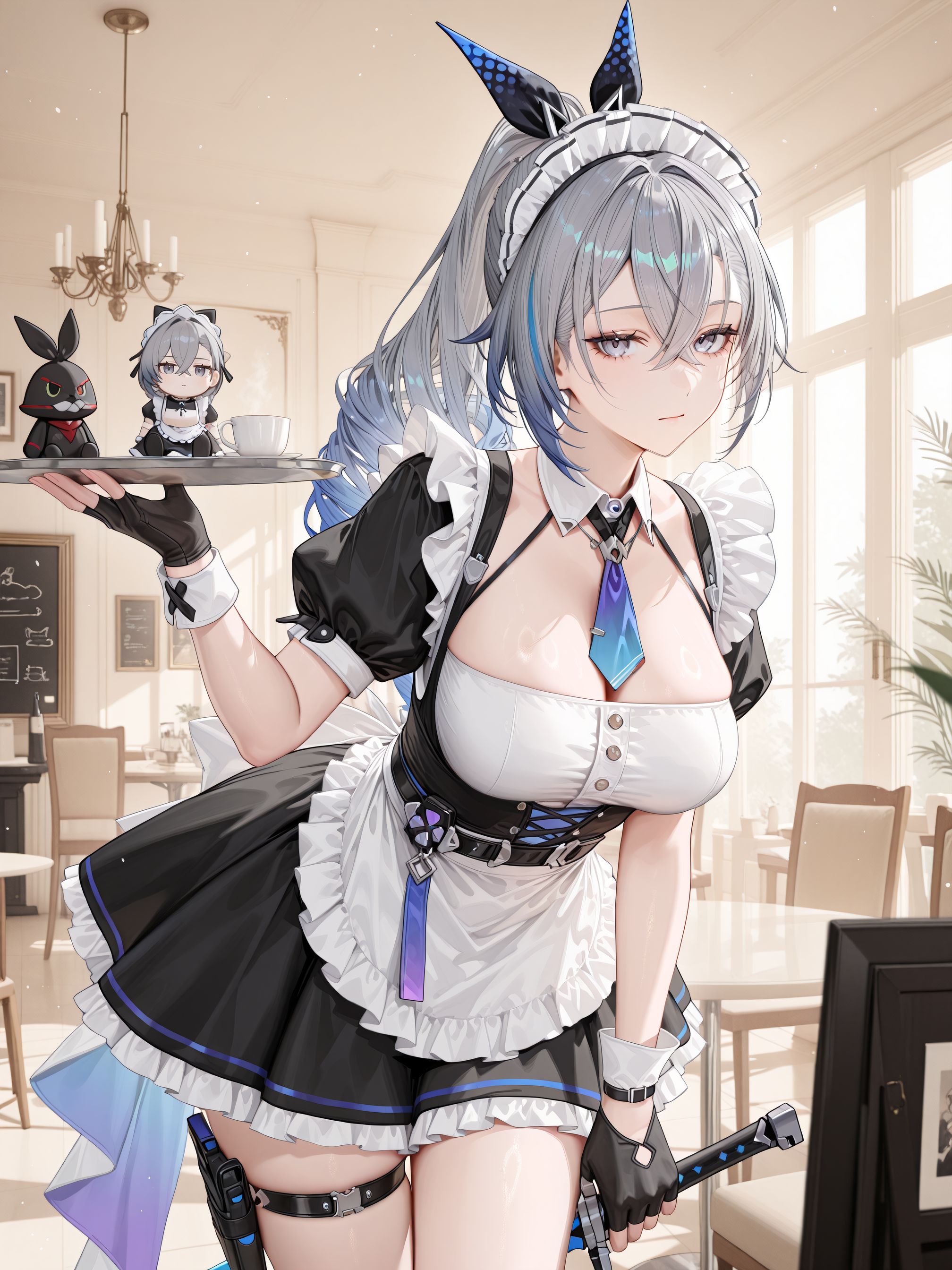 #银狼 #崩坏星穹铁道 #二次元 #女仆装 #御姐  第3张