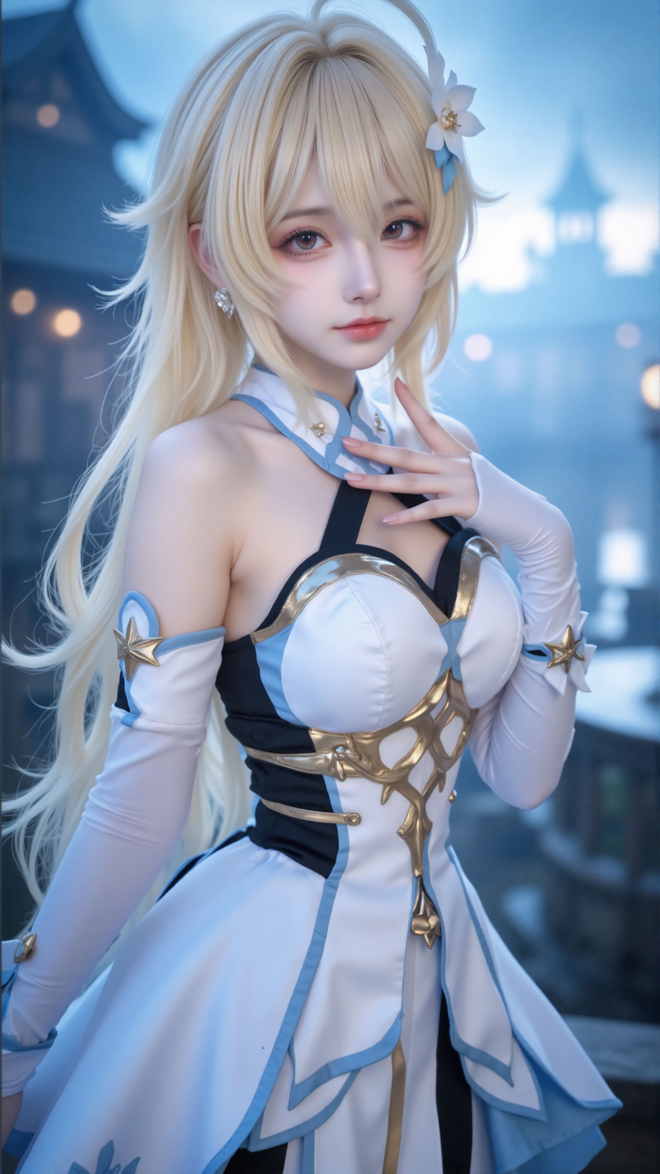 还想跟荧妹一起旅行么？。#荧 #cosplay #原神  第1张