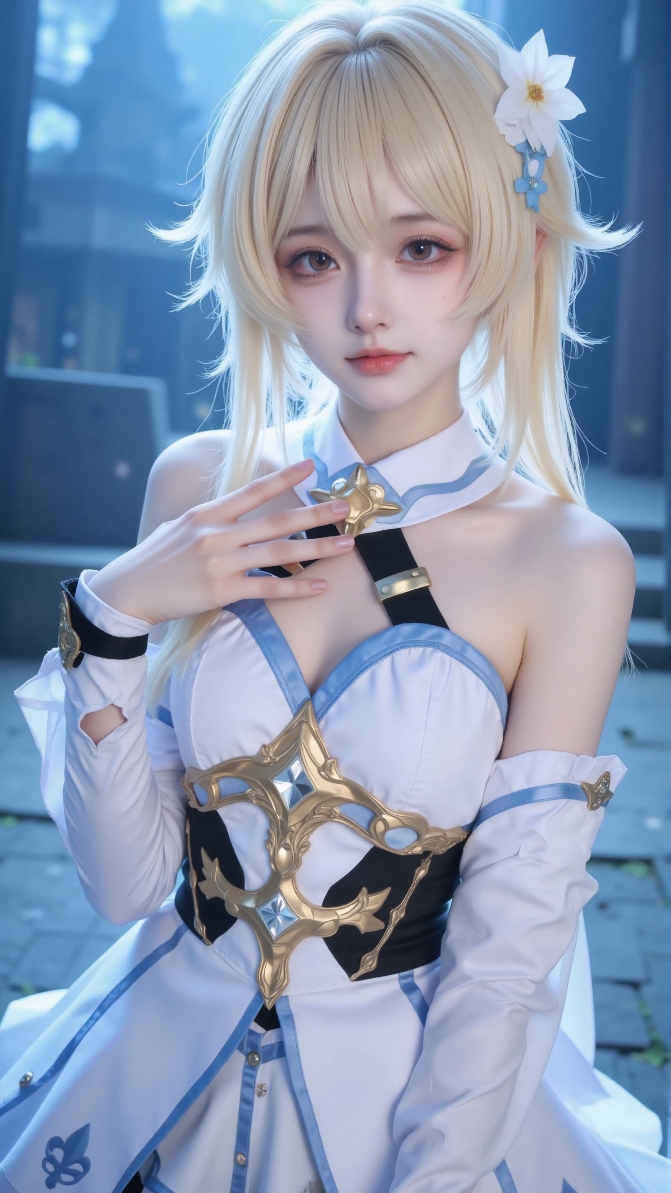 还想跟荧妹一起旅行么？。#荧 #cosplay #原神  第3张