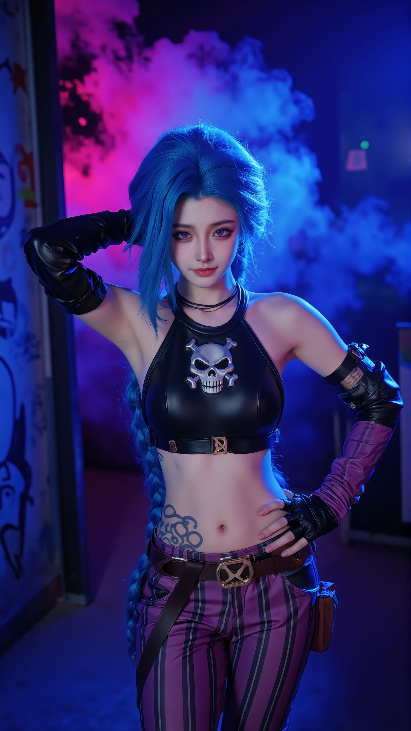 是你心目中的金克丝么#金克丝 #英雄联盟 #cosplay  第6张