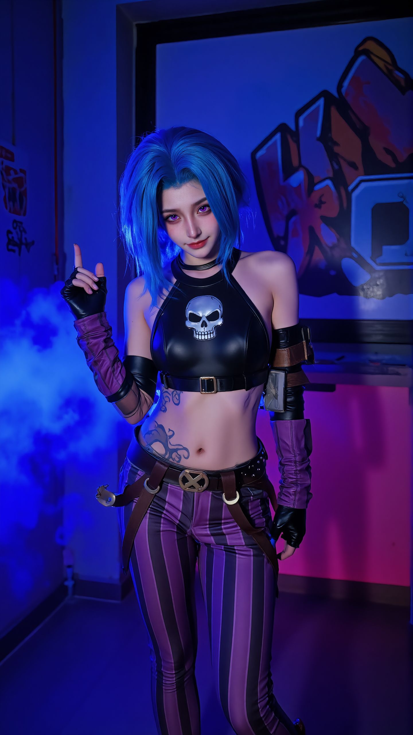 是你心目中的金克丝么#金克丝 #英雄联盟 #cosplay  第5张
