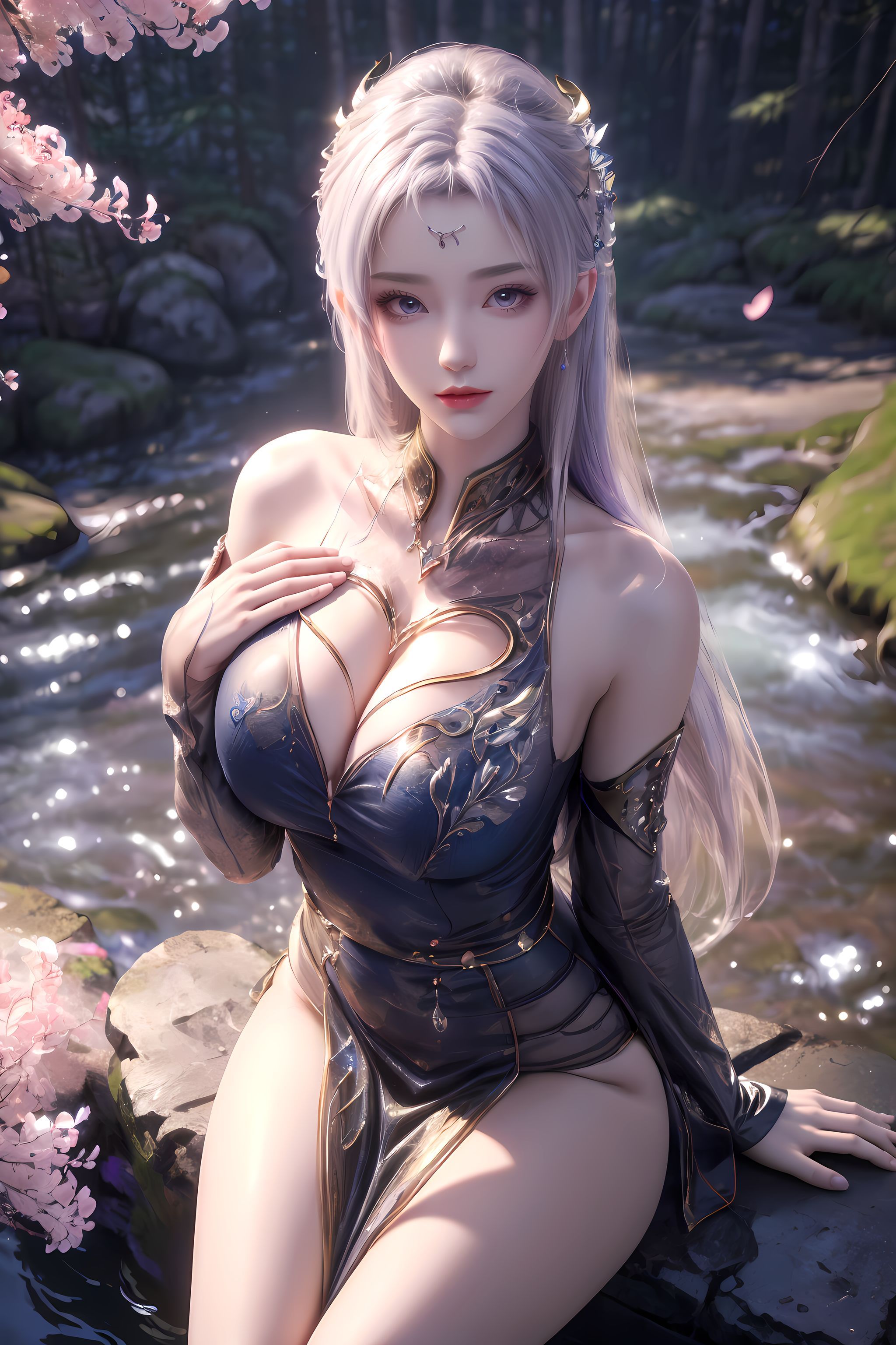 洛璃 #大主宰动画 #国漫女神 #极品身材  第3张