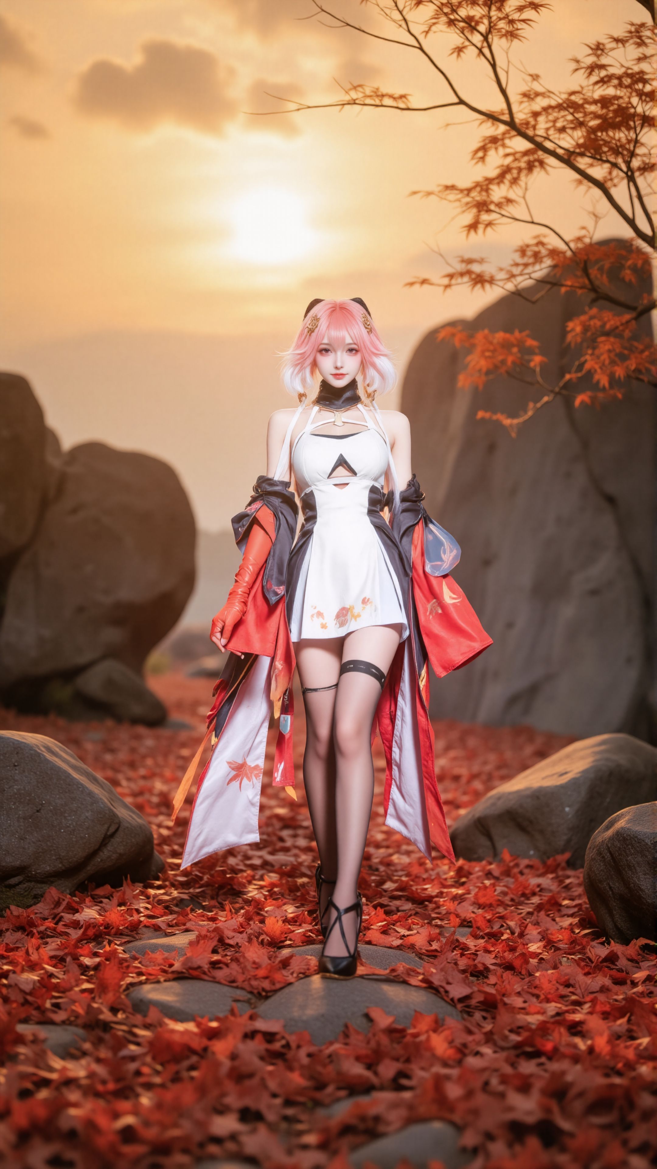 来与长离一起看夕阳吧~。#长离 #鸣潮 #cosplay  第5张