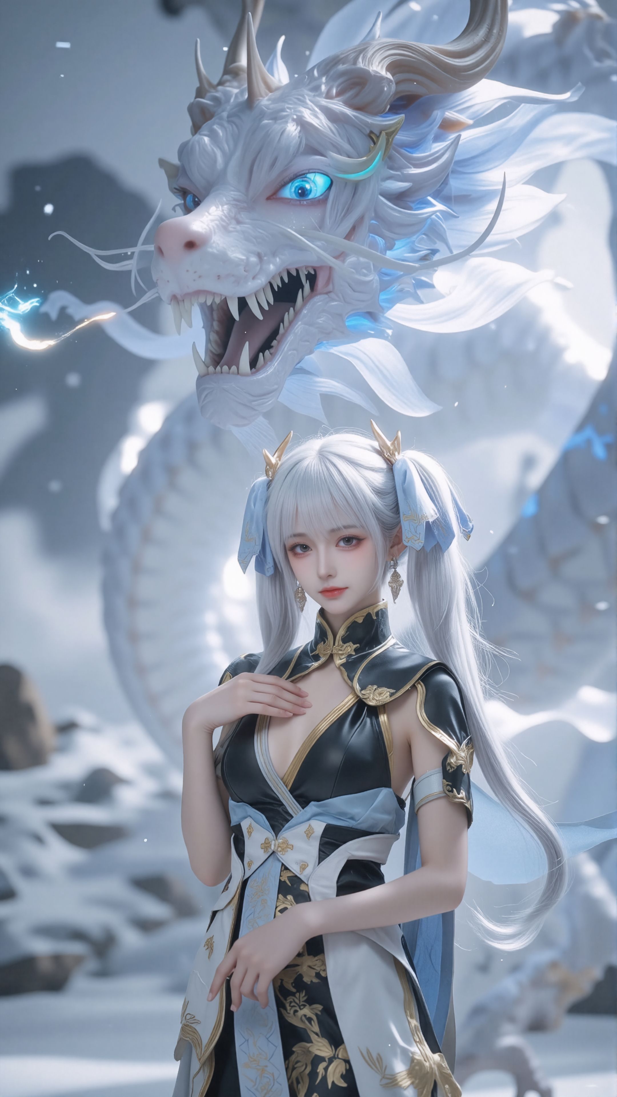 与岁主同框的今汐该怎么面对？。#今汐 #鸣潮 #cosplay  第5张