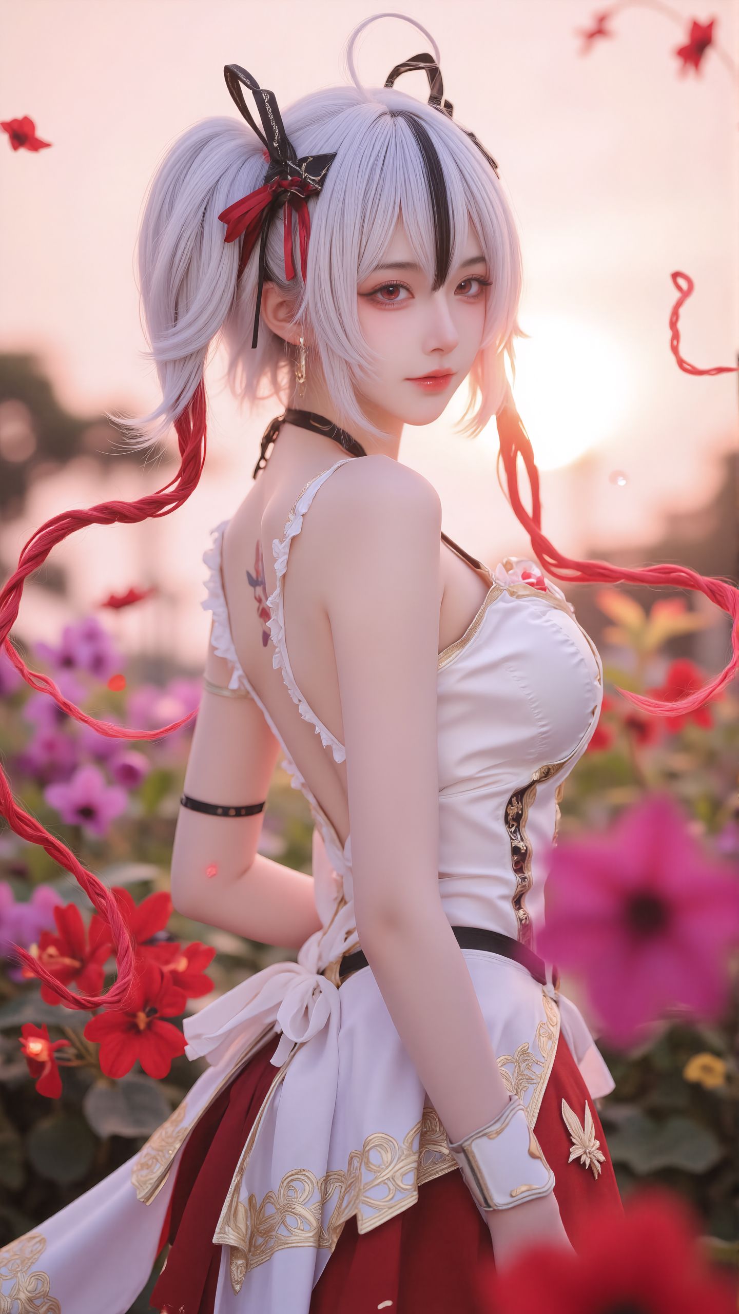 你能成为椿的命定之种吗？。#椿 #鸣潮 #cosplay  第4张
