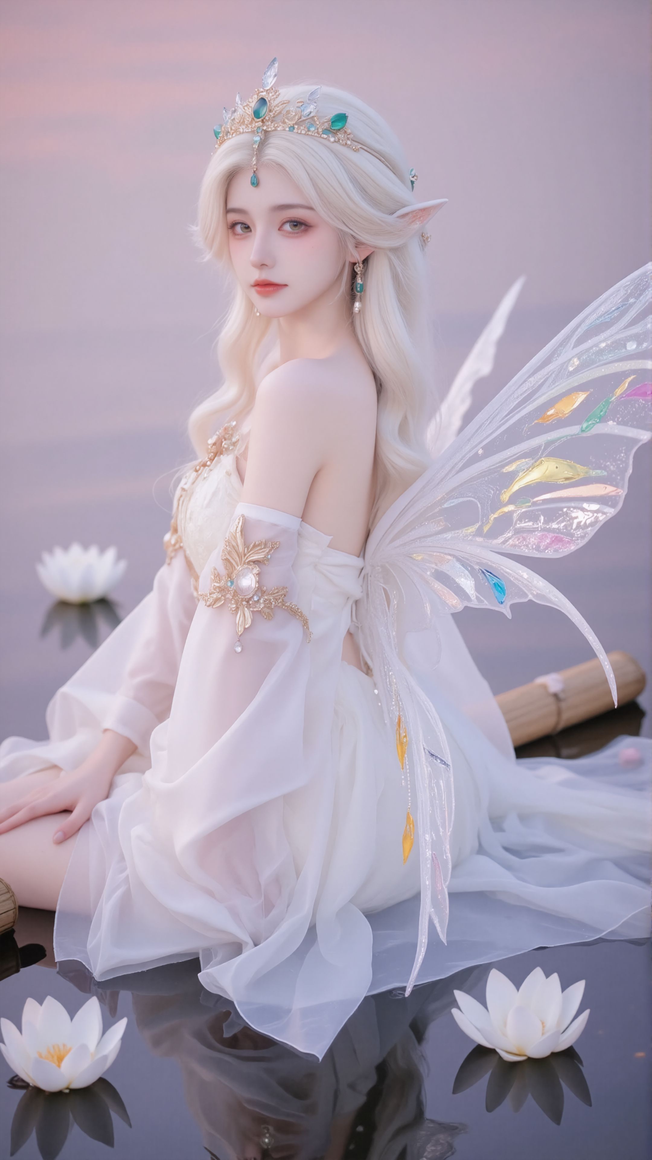 这就是瑶池仙女吗？。#瑶池仙女 #精灵 #唯美意境  第3张