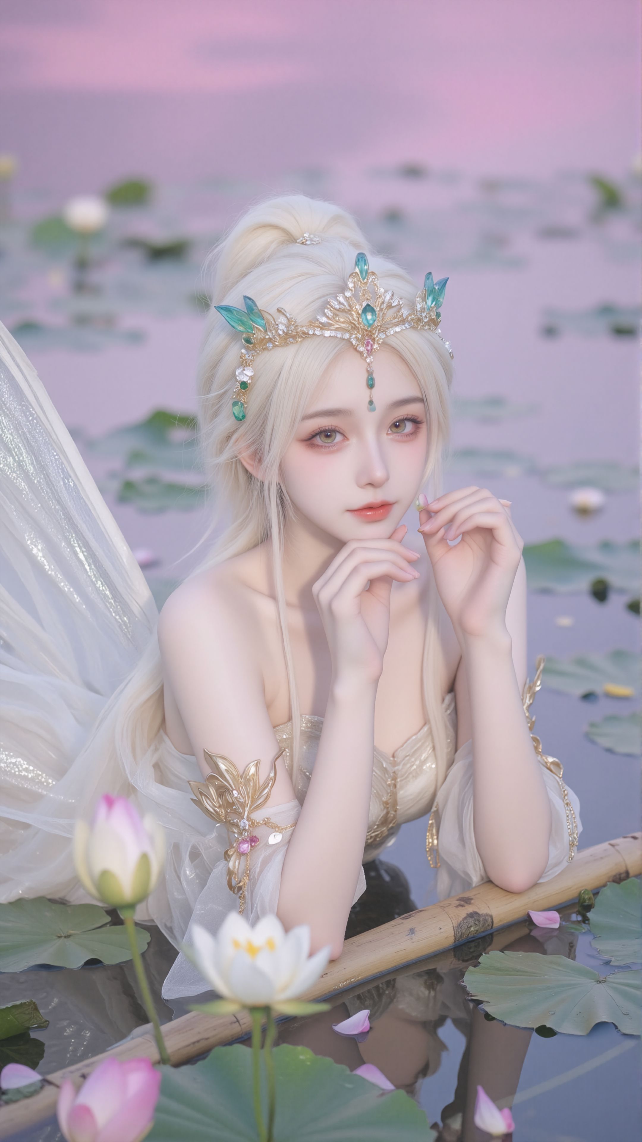 这就是瑶池仙女吗？。#瑶池仙女 #精灵 #唯美意境  第4张