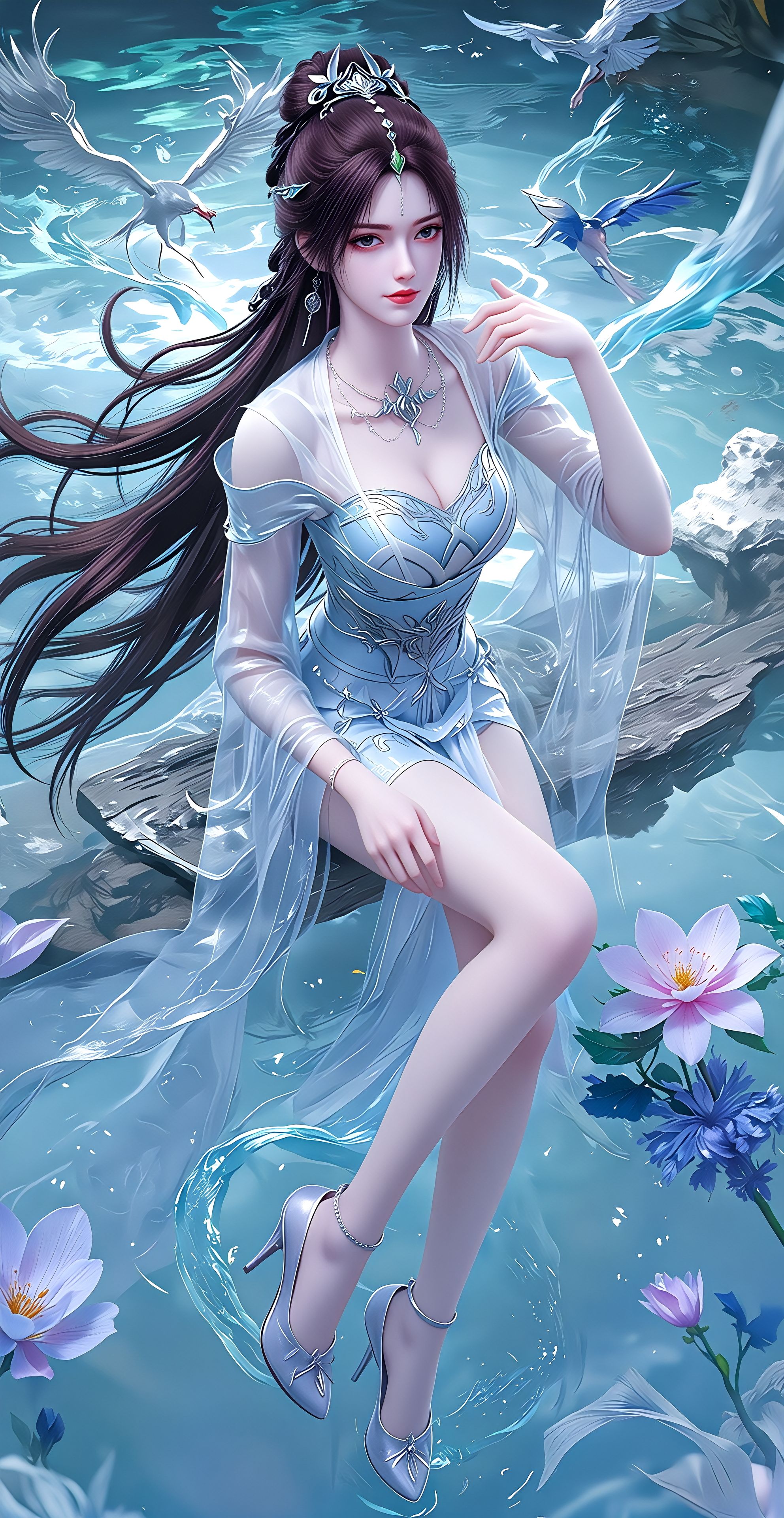 完美世界-叶倾仙#动漫壁纸 #高清壁纸 #精美壁纸 #国漫女神  第3张