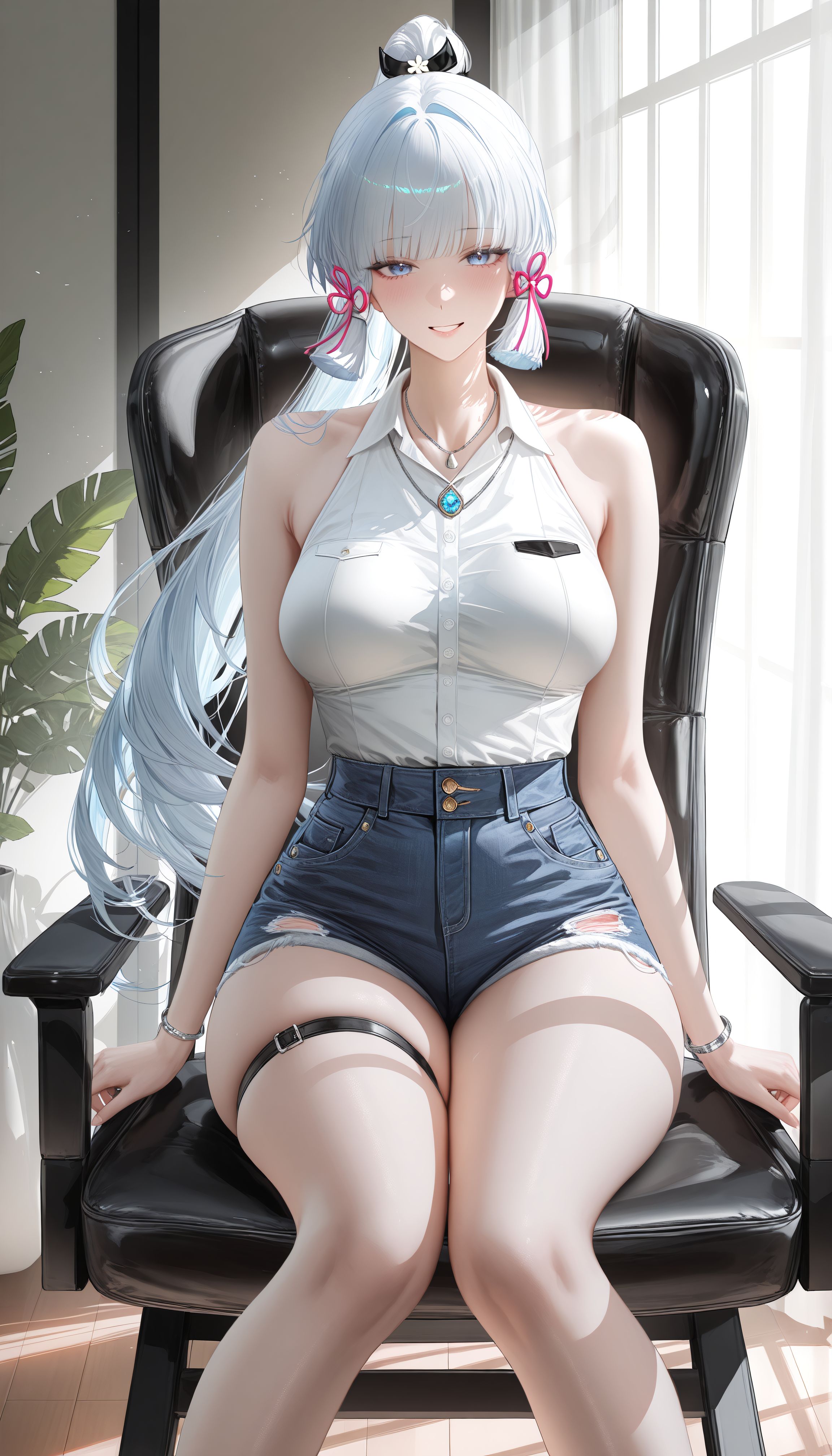 绫华。#神里绫华 #二次元 #原神 #御姐  第1张