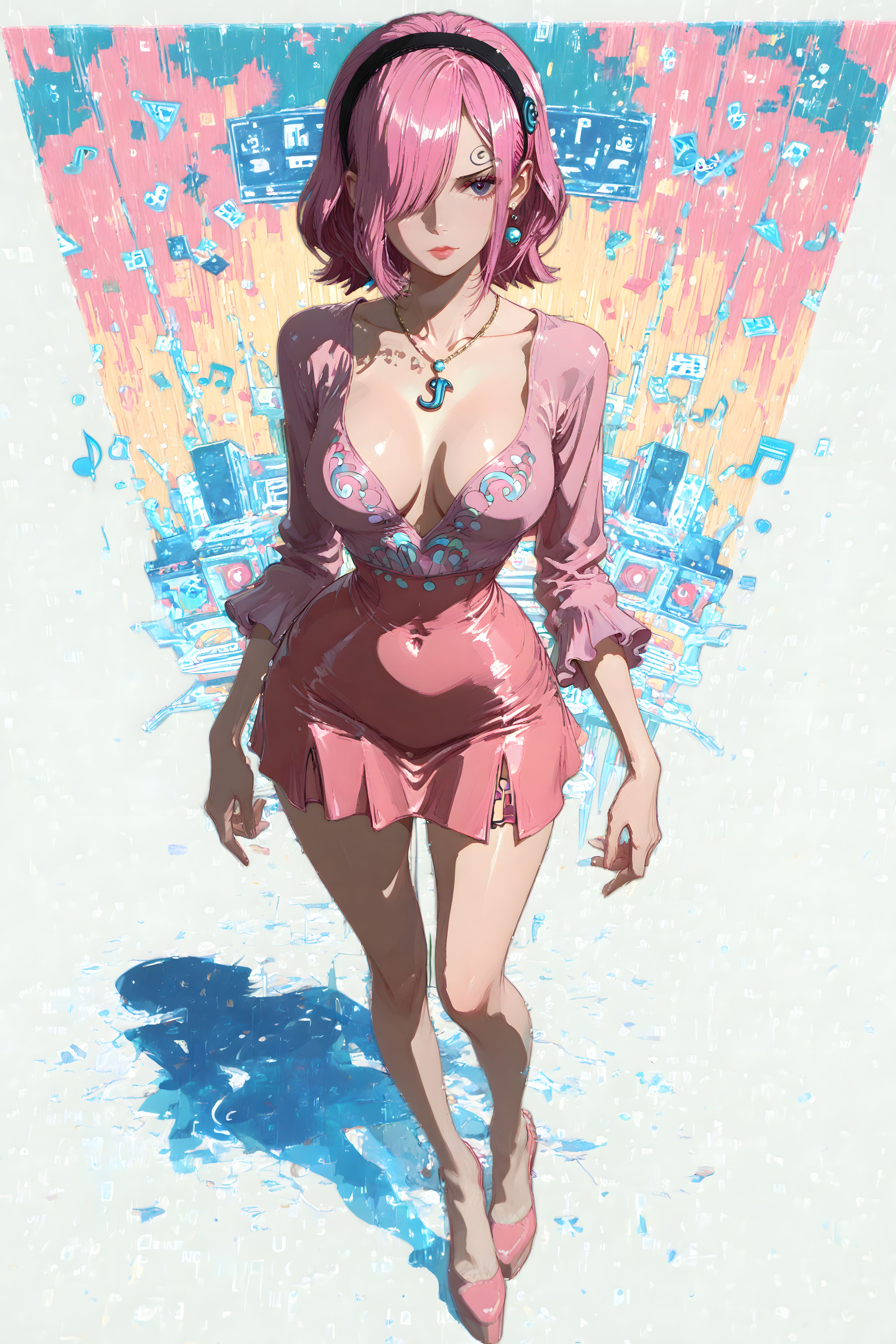 #海贼王 #蕾玖 #卡莉法 #二次元 #厚涂  第1张
