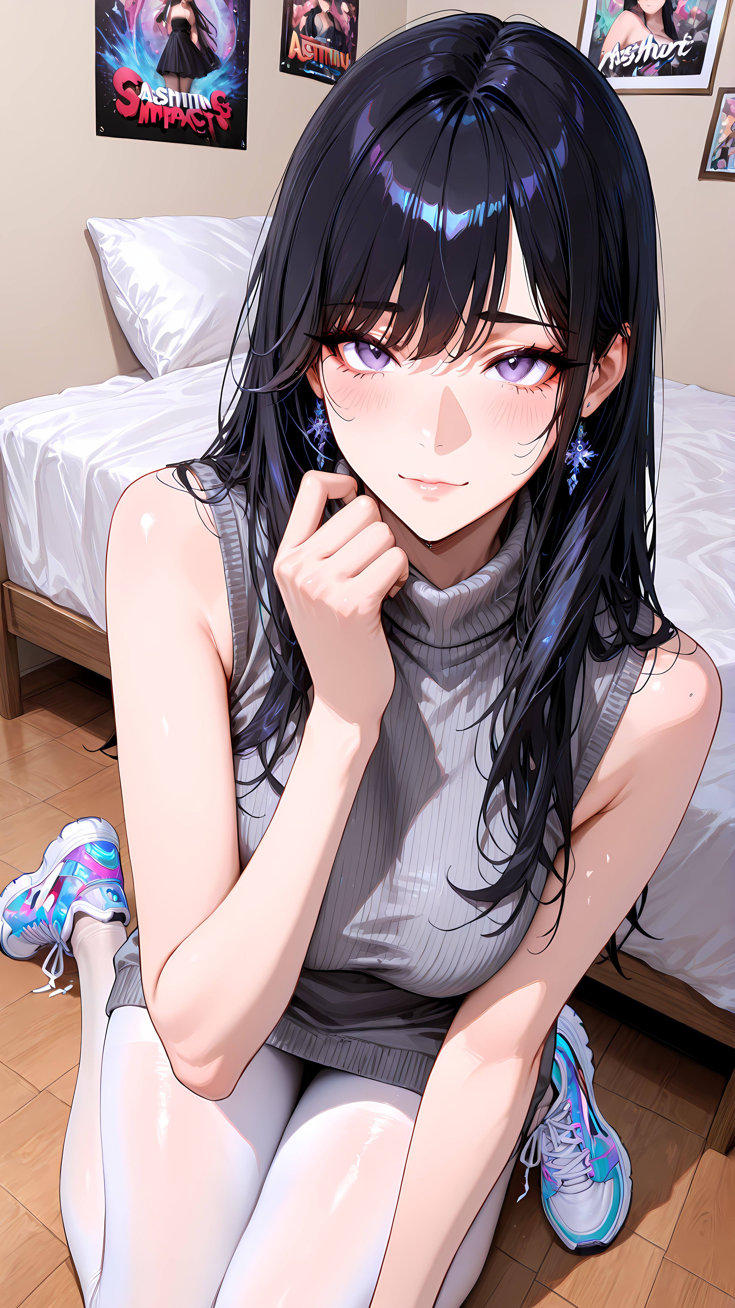二次元#手机壁纸#美女#女神#这样二次元的女友你喜欢吗  第3张