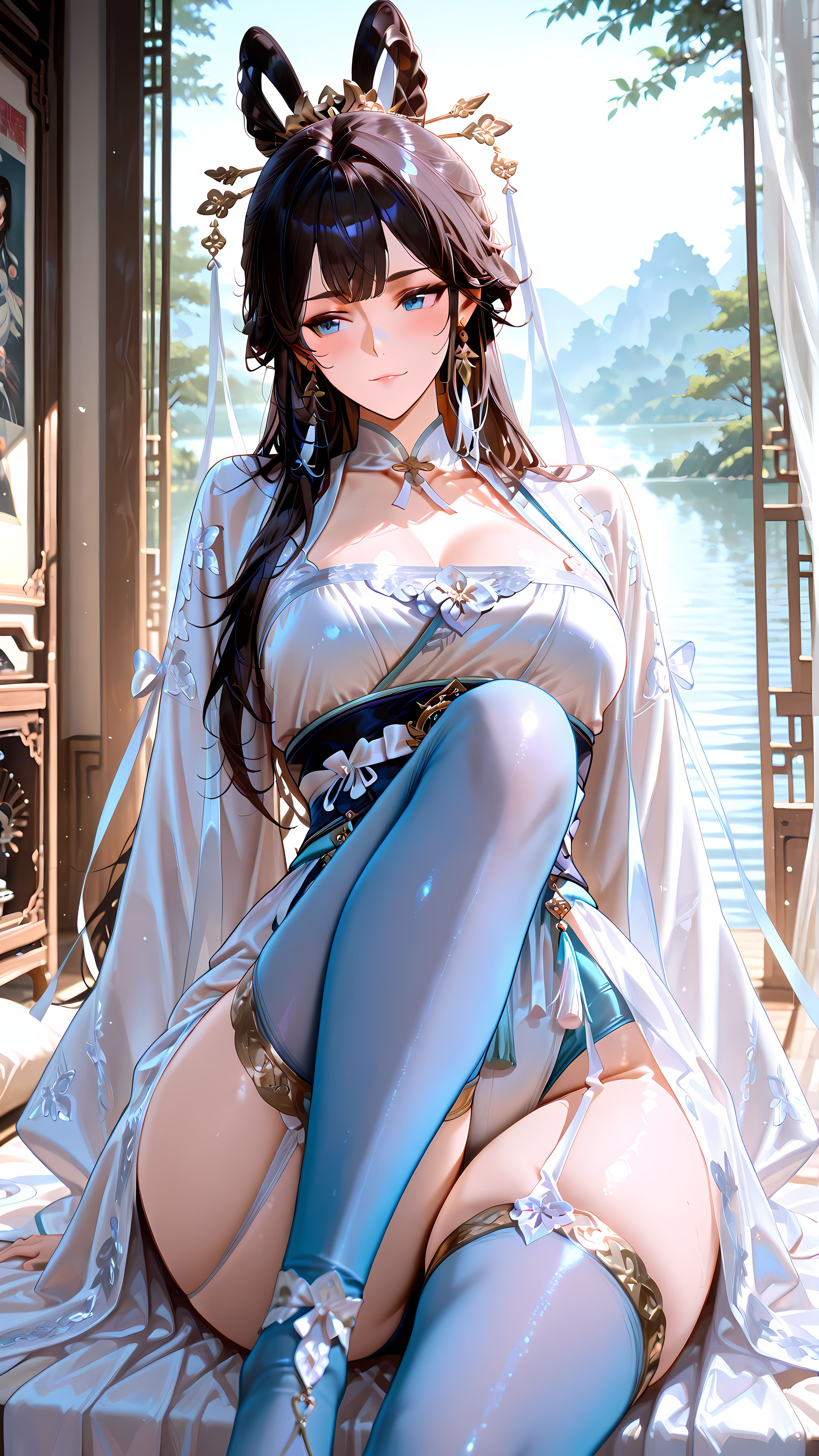 仙子回归。#仙子 #壁纸#吊带袜#二次元  第3张