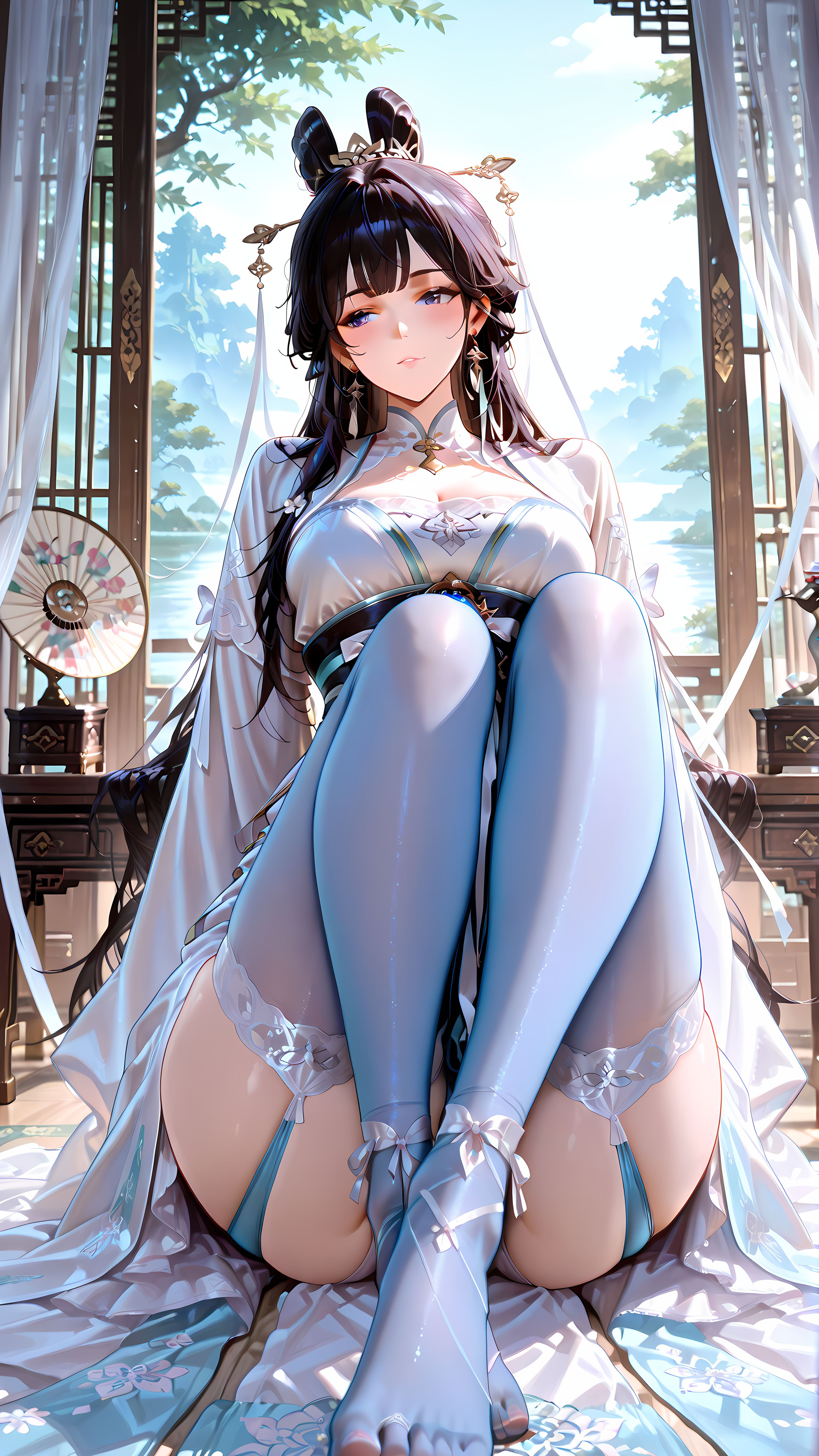 仙子回归。#仙子 #壁纸#吊带袜#二次元  第2张