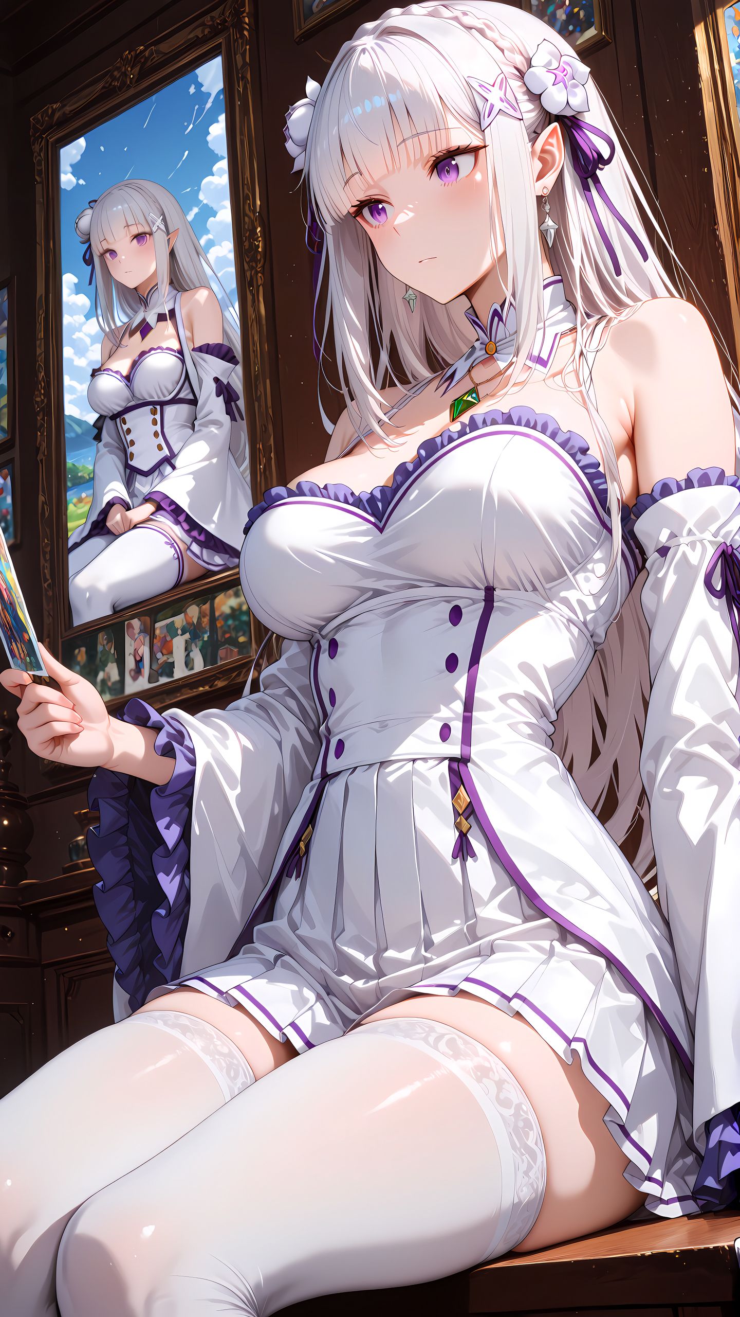 爱蜜莉雅 #从零开始的异世界生活#二次元  第4张