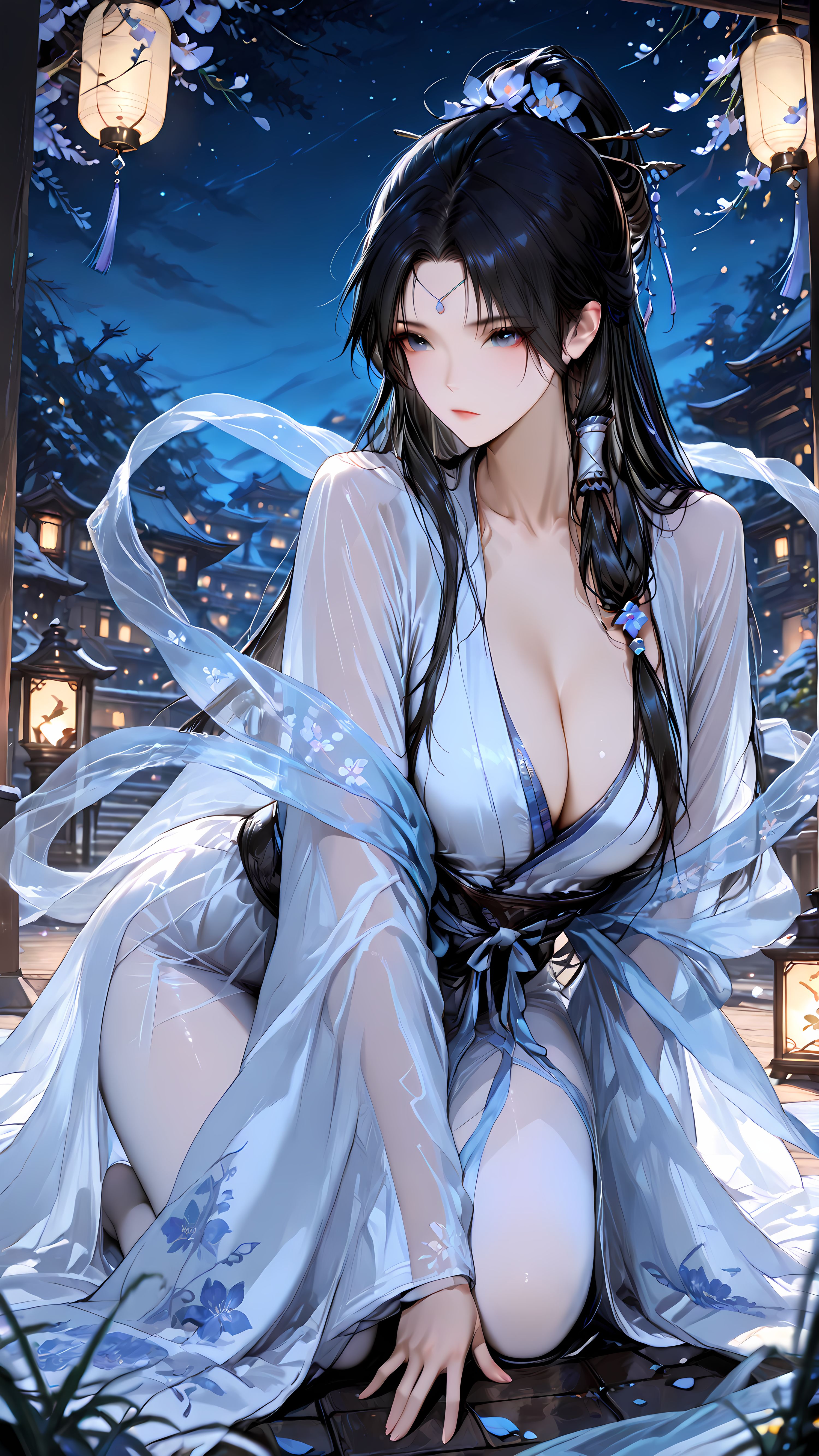 白衣仙子 #琼明神女录#二次元壁纸#动漫  第3张