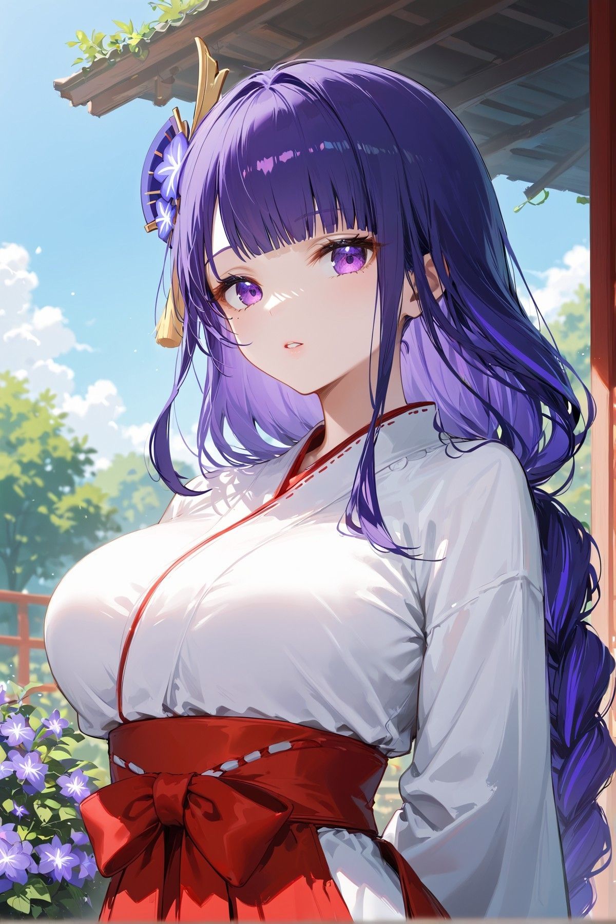 二次元 #二次元少女 #原神纳塔 #雷电将军 #原神  第3张