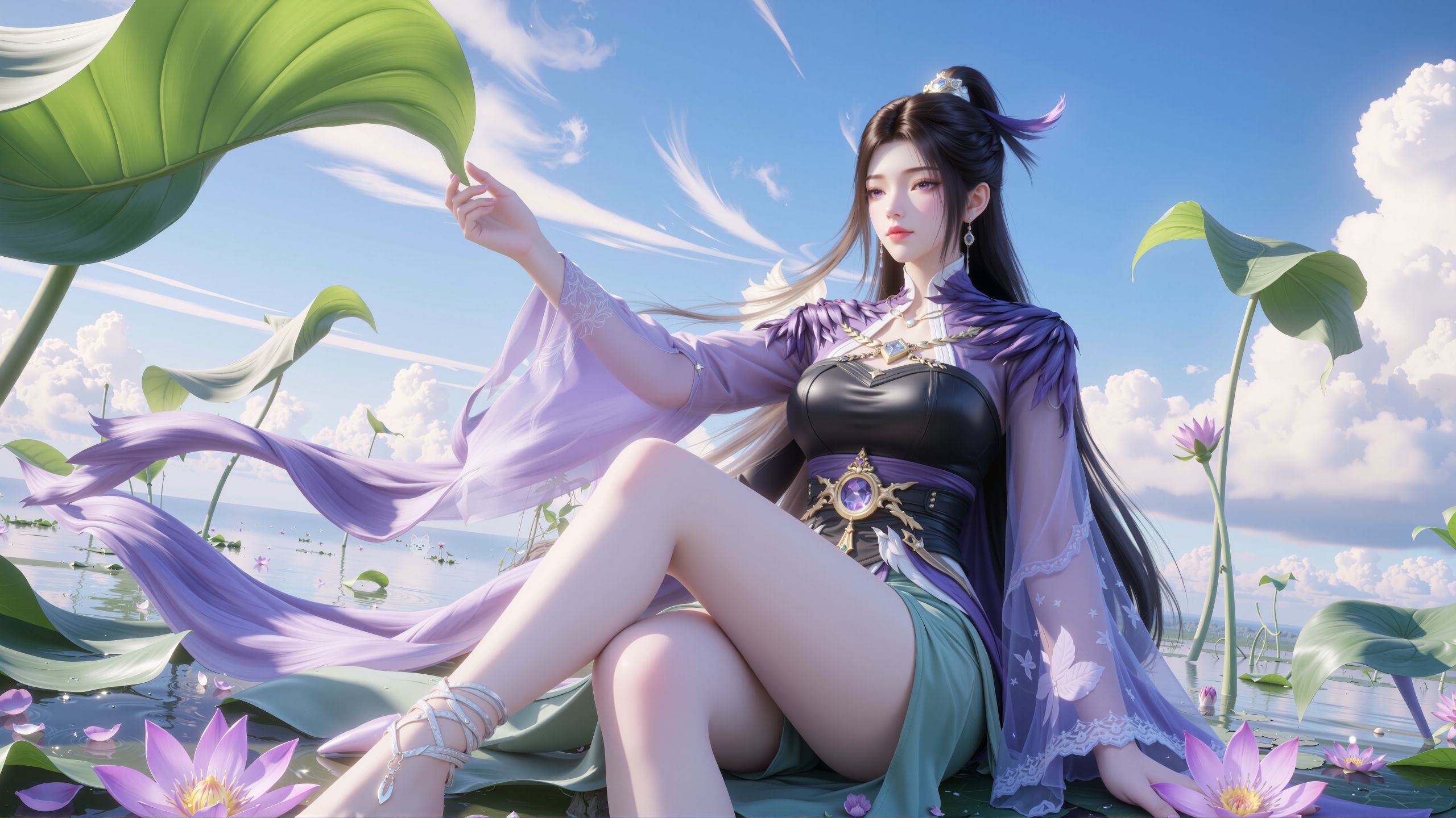美女壁纸#电脑壁纸#国漫女神#紫灵 #凡人修仙传  第2张
