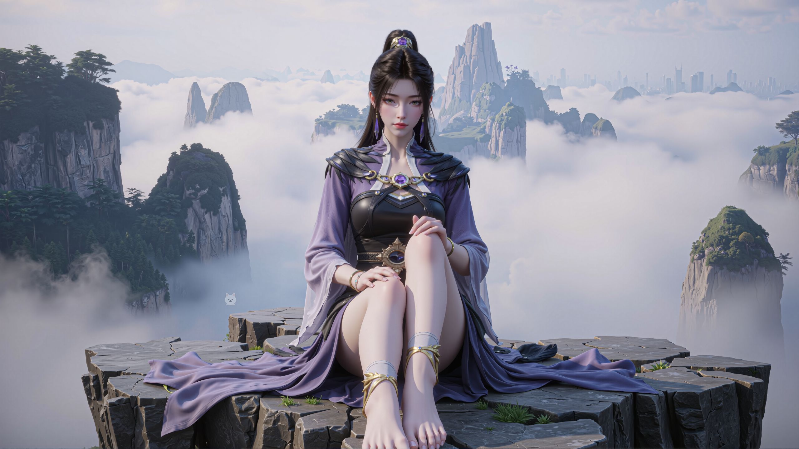 美女壁纸#电脑壁纸#国漫女神#紫灵 #凡人修仙传  第1张