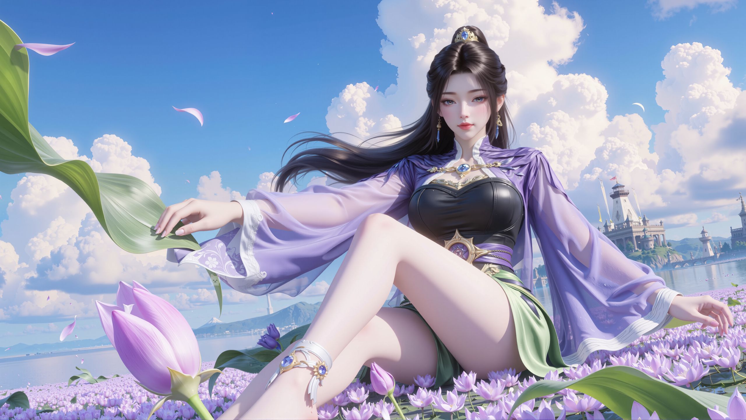 美女壁纸#电脑壁纸#国漫女神#紫灵 #凡人修仙传  第3张