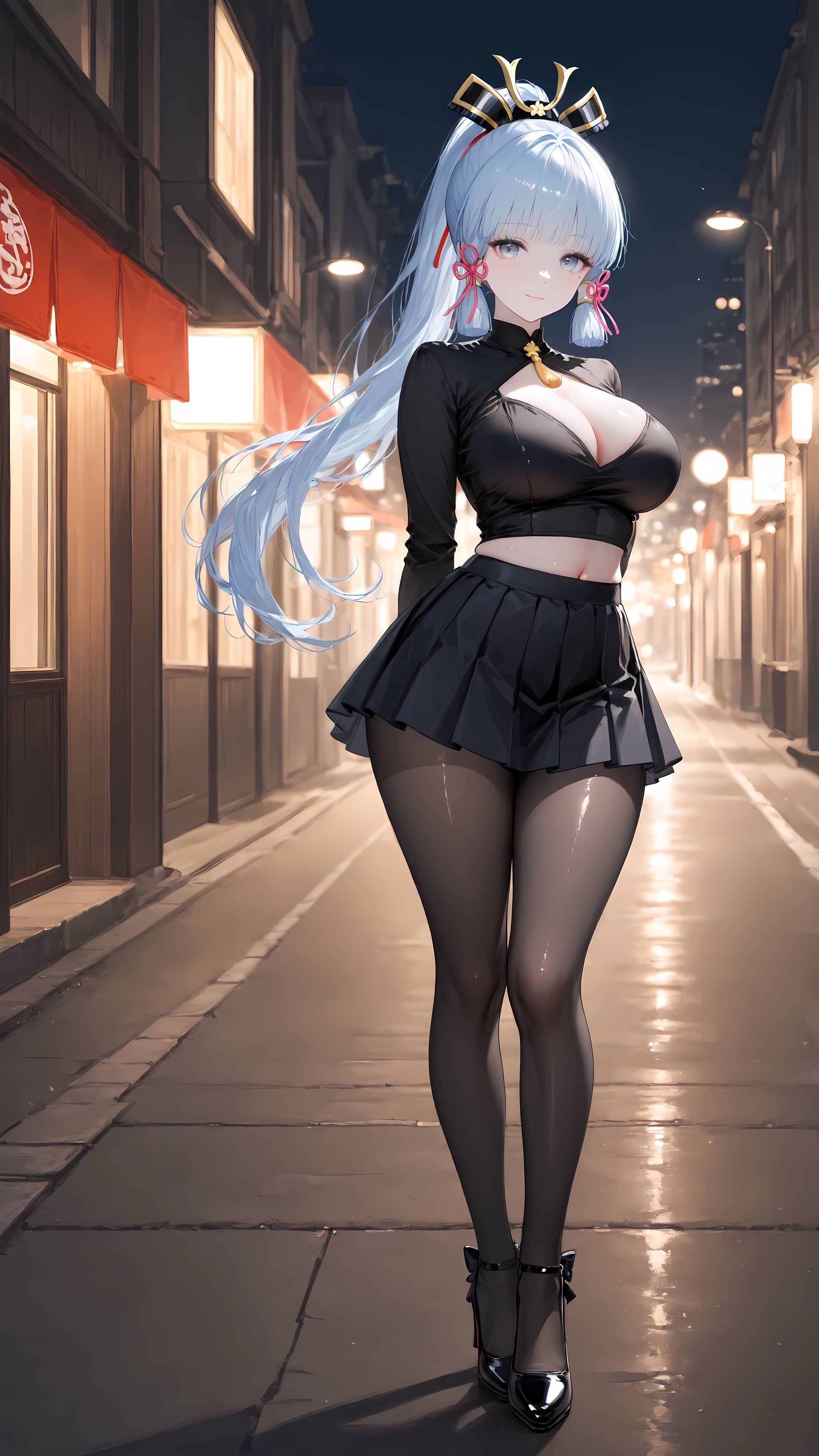#原神 #神里绫华#性感美女#二次元#美女壁纸  第2张