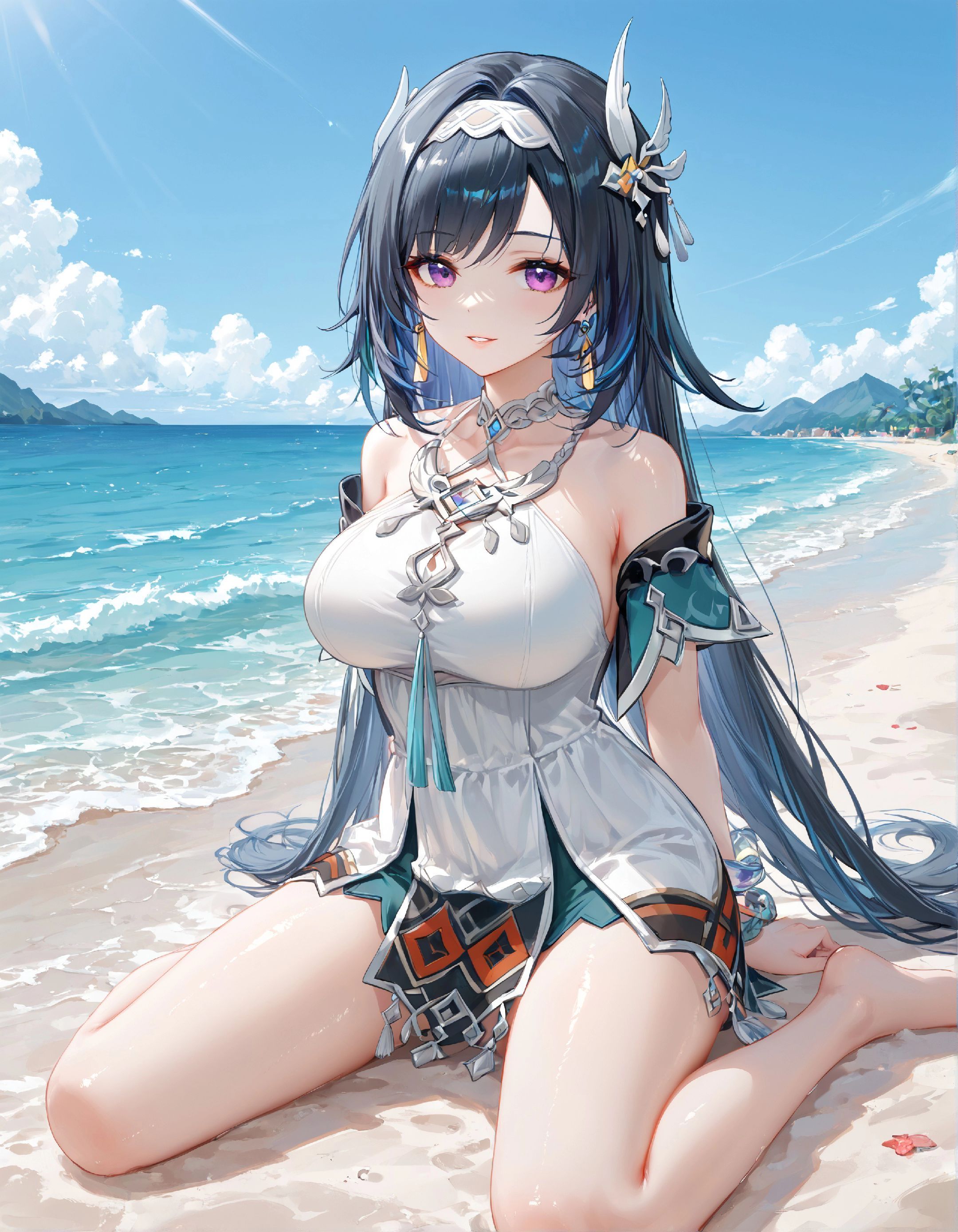 二次元 #原神纳塔 #手机壁纸#蓝砚 #原神#美女壁纸  第1张