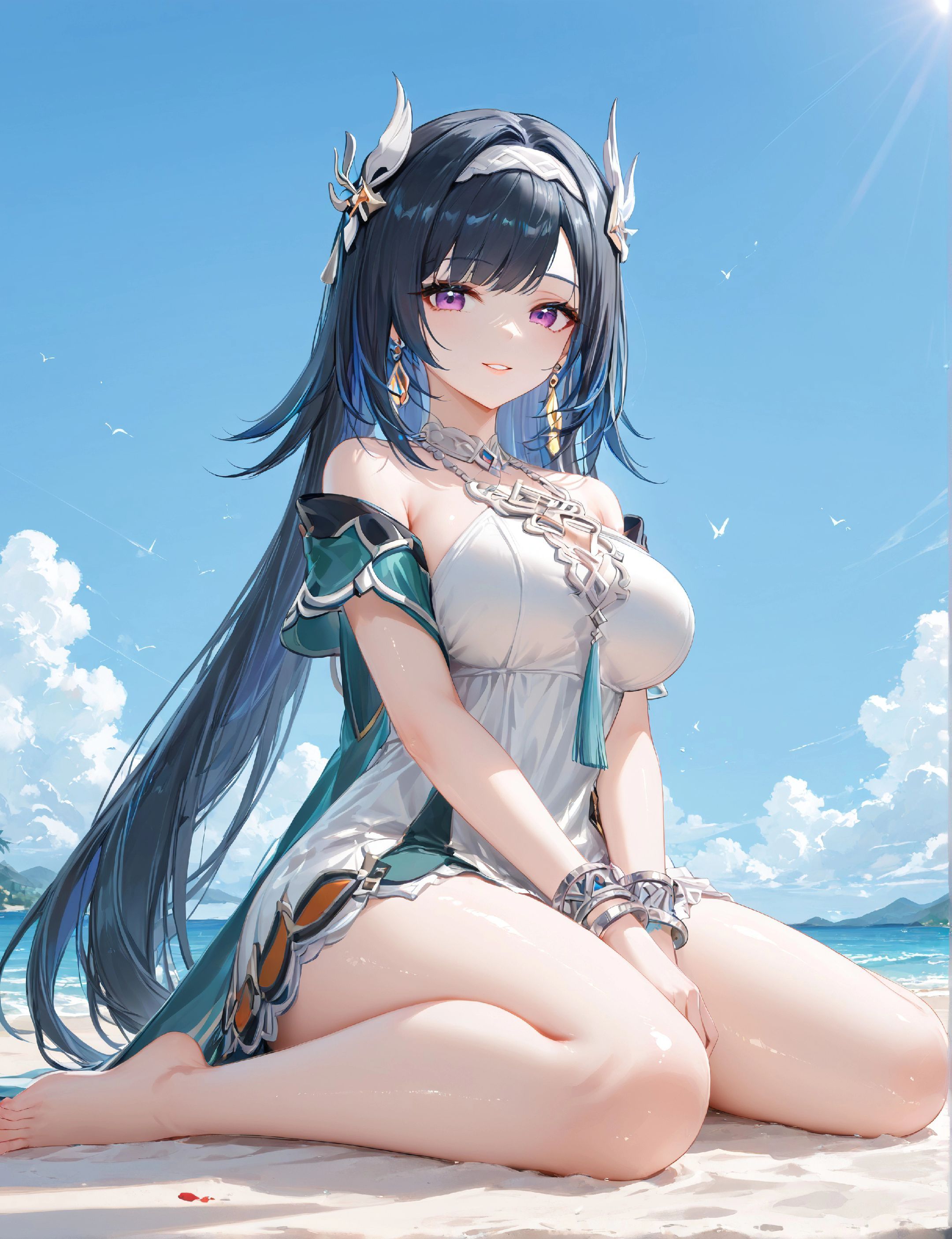 二次元 #原神纳塔 #手机壁纸#蓝砚 #原神#美女壁纸  第2张