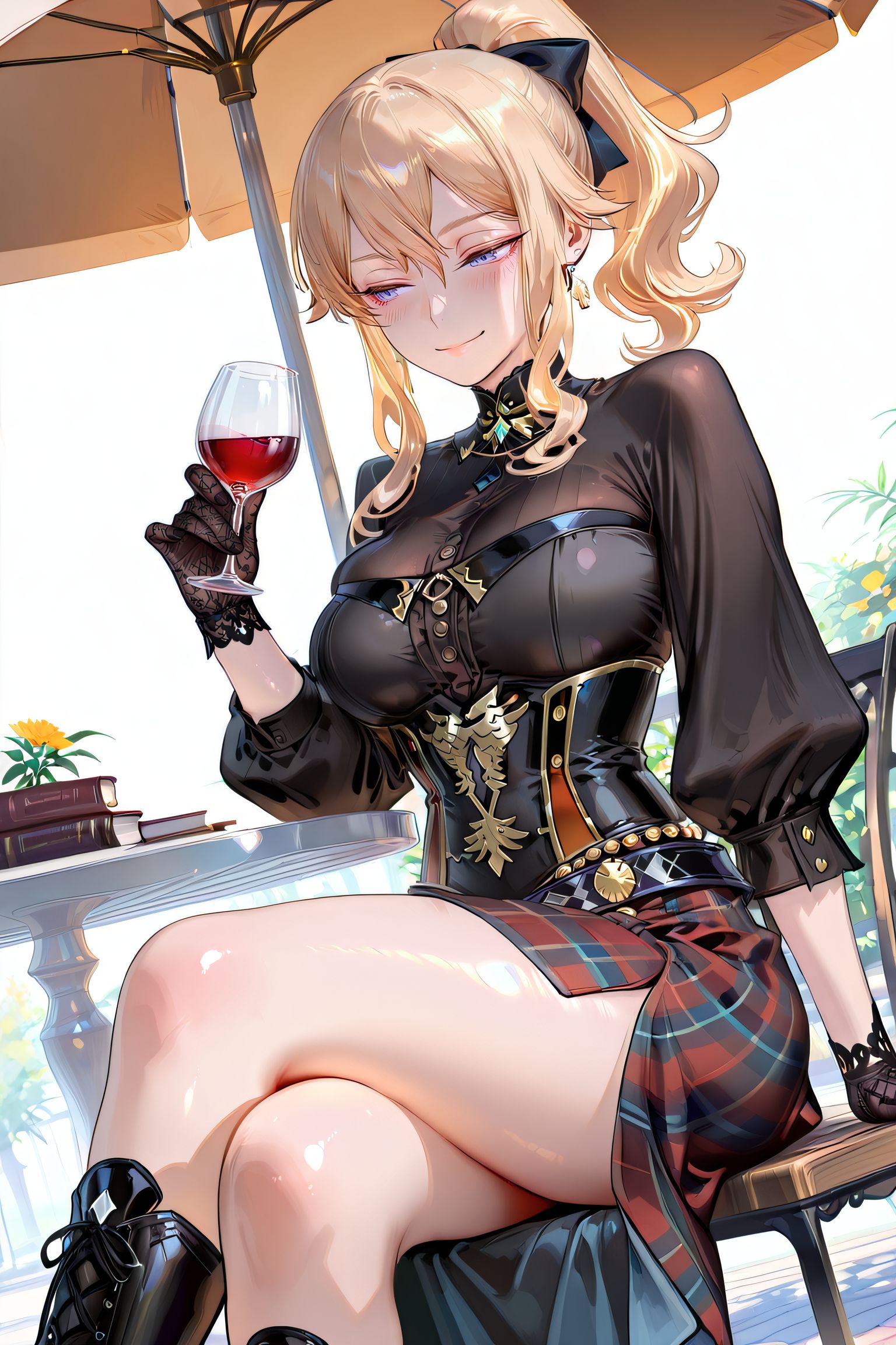 美女壁纸#二次元 ##原神纳塔 #琴 #原神  第5张