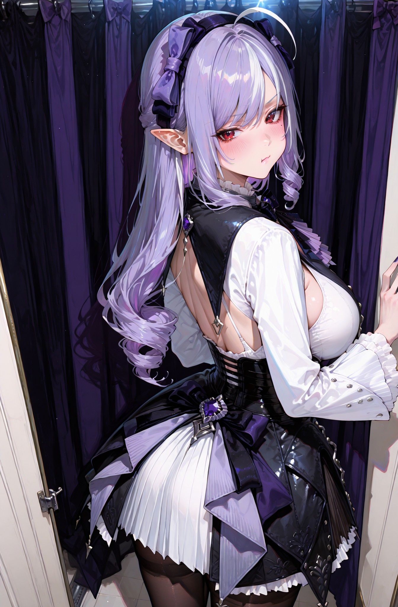 二次元 #二次元少女 #绝区零 #薇薇安 #二次元壁纸  第2张