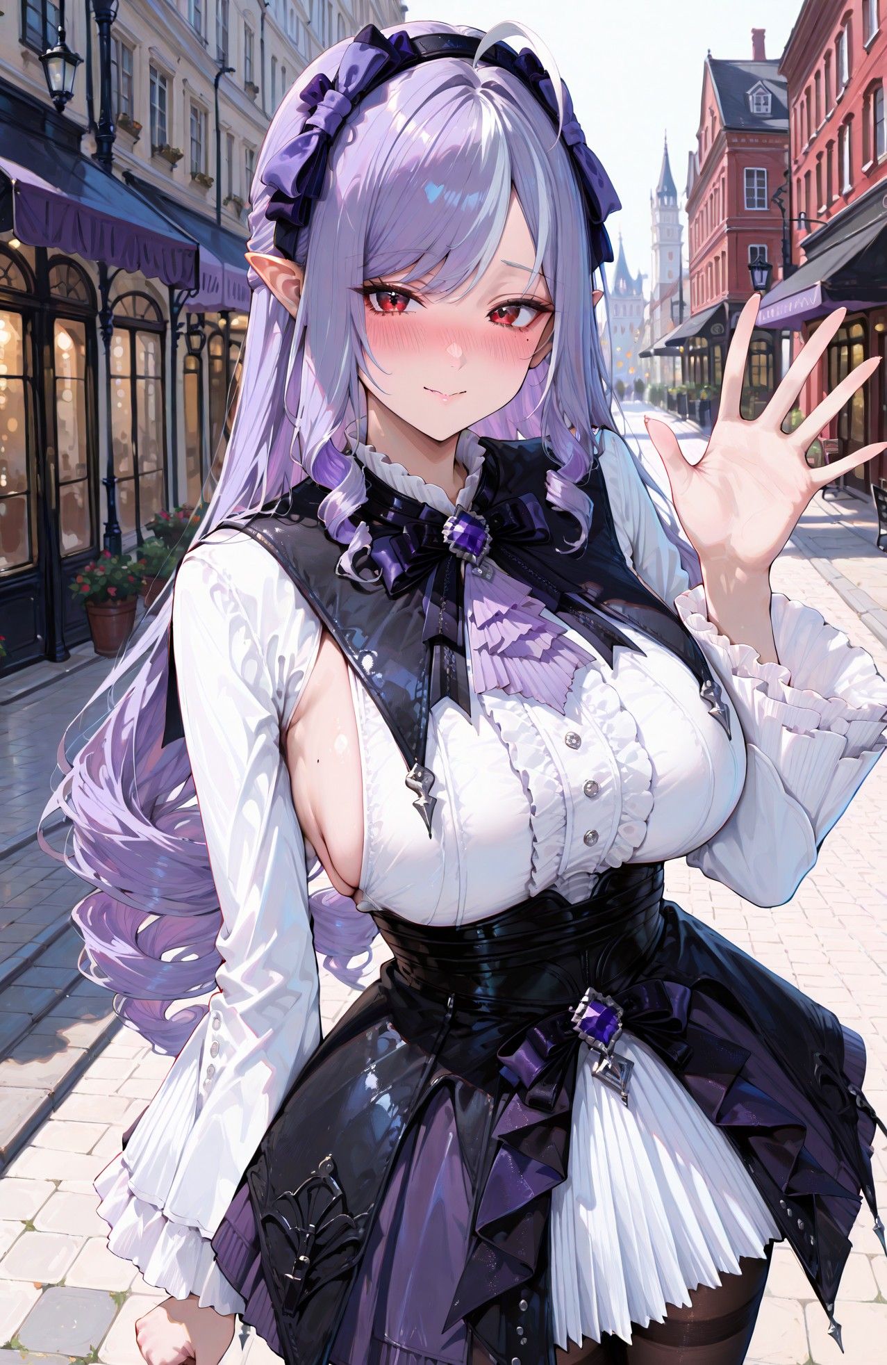 二次元 #二次元少女 #绝区零 #薇薇安 #二次元壁纸  第3张
