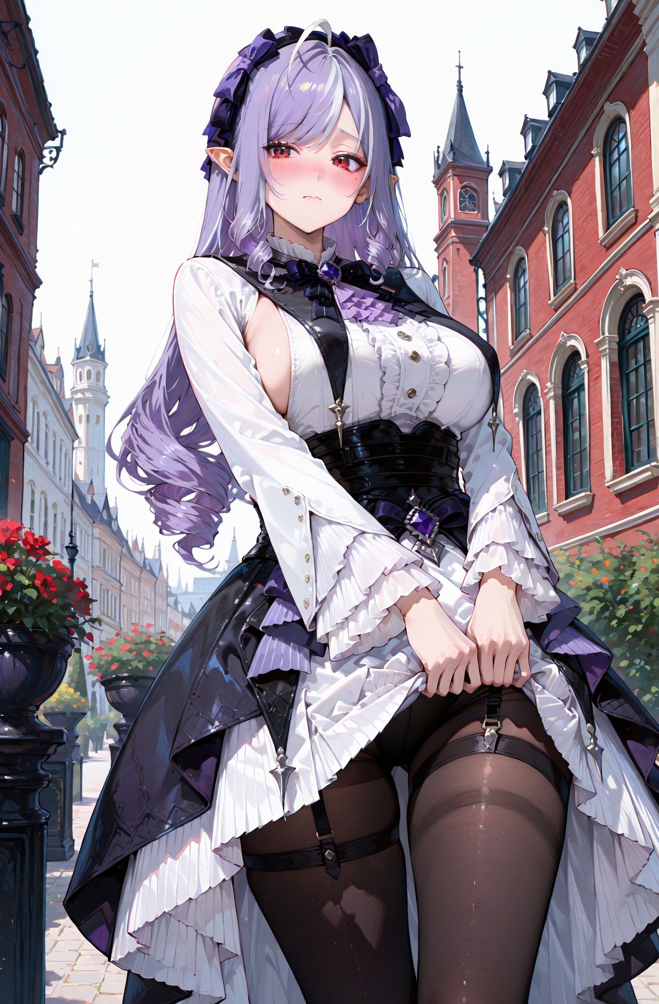 二次元 #二次元少女 #绝区零 #薇薇安 #二次元壁纸  第5张