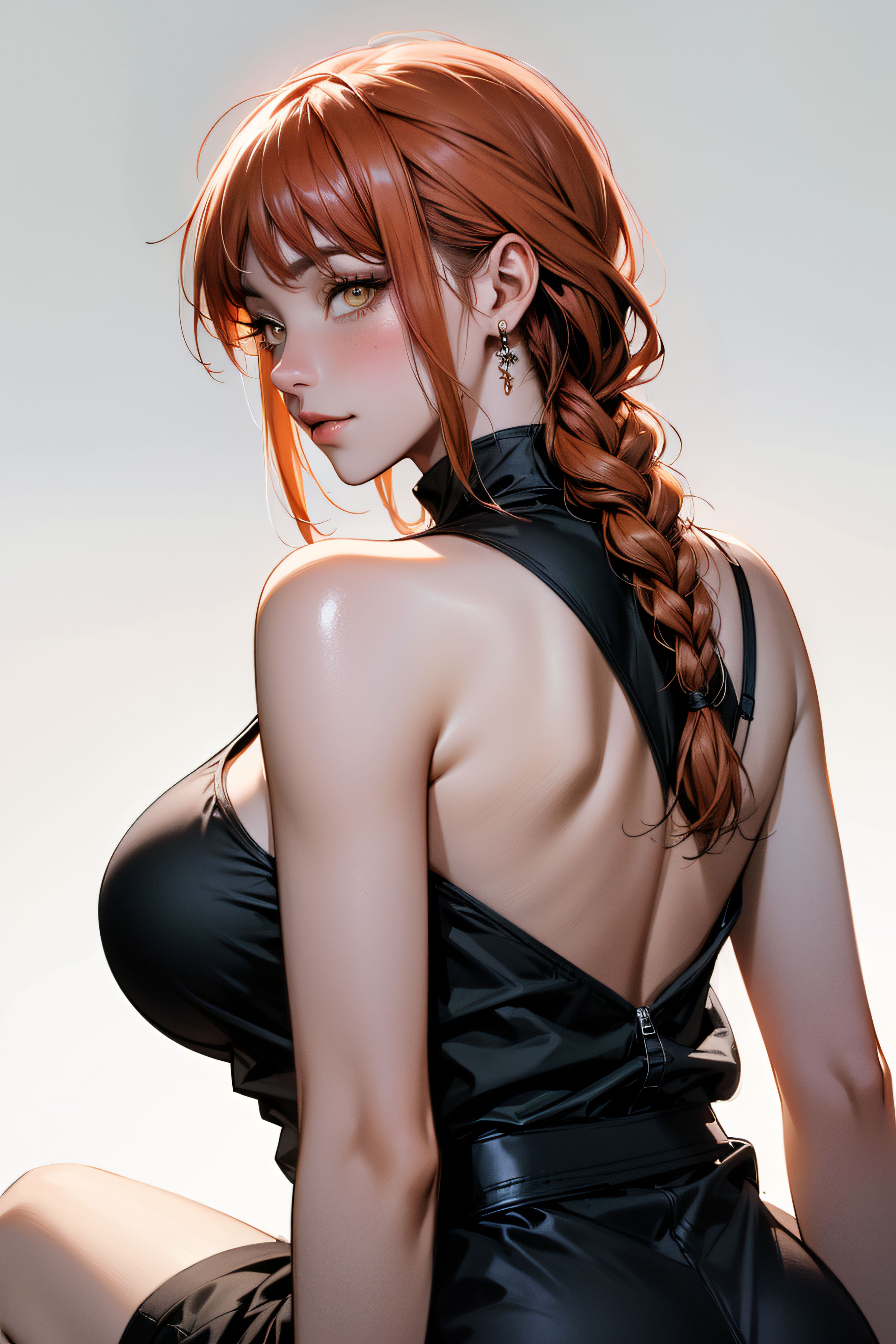 #玛奇玛 #电锯人 #二次元ai绘画 这样的玛奇玛符合你的审美吗？  第3张