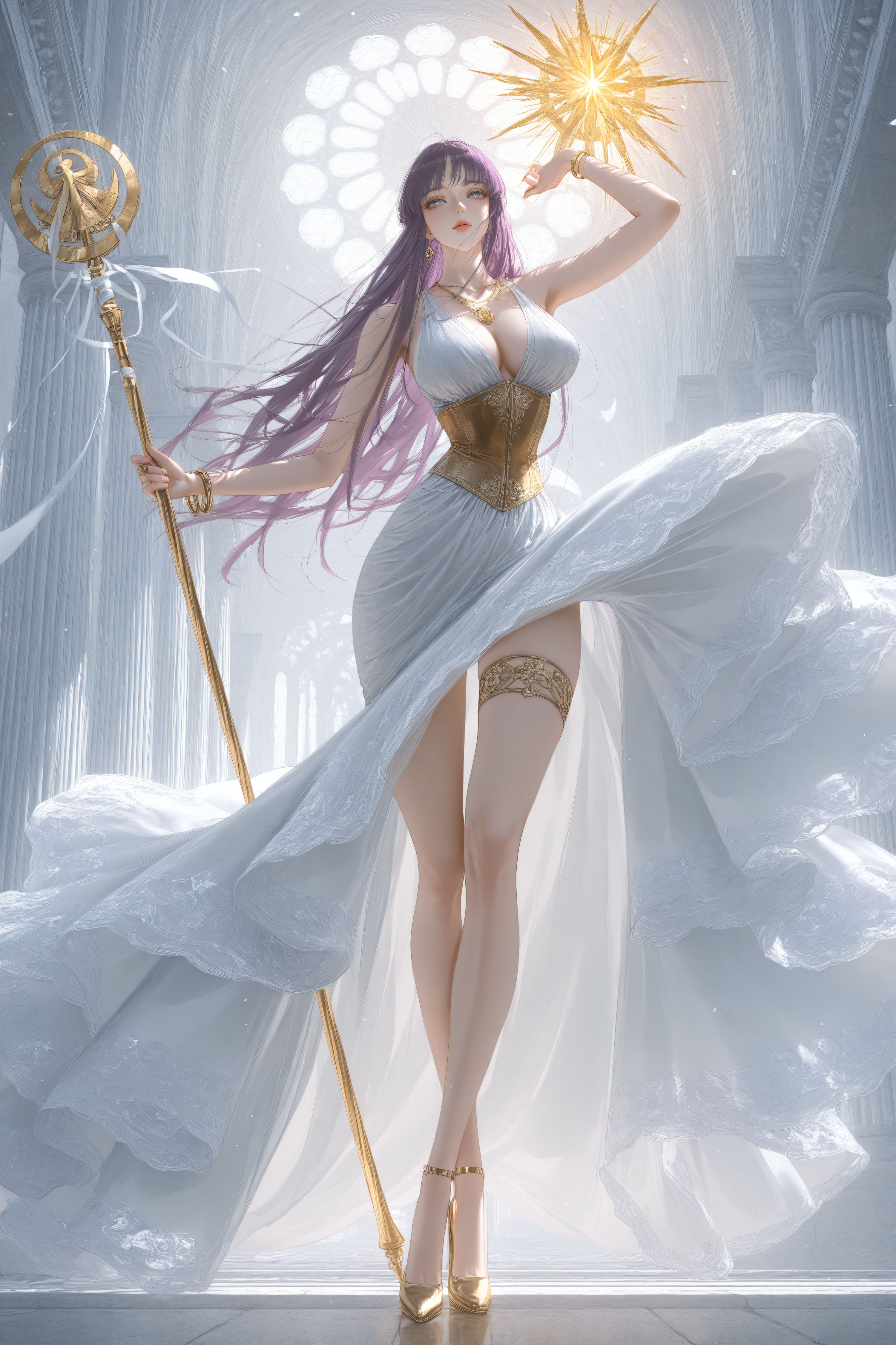 #城户纱织 #圣斗士 #二次元 #动漫人物 估计很多人没看过这个动漫，  第4张
