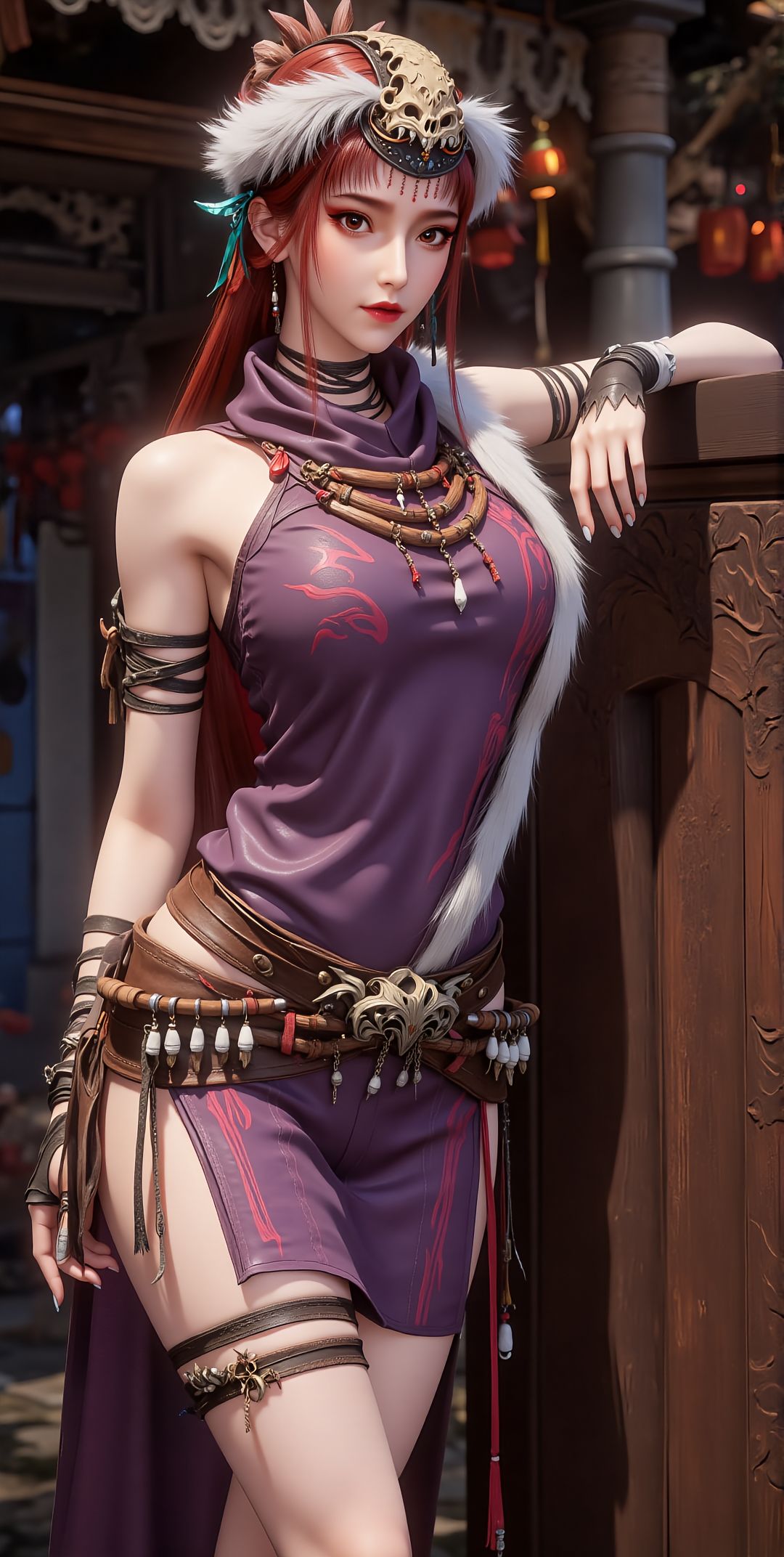 降臣 #手机壁纸#美女壁纸#国漫女神壁纸  第5张