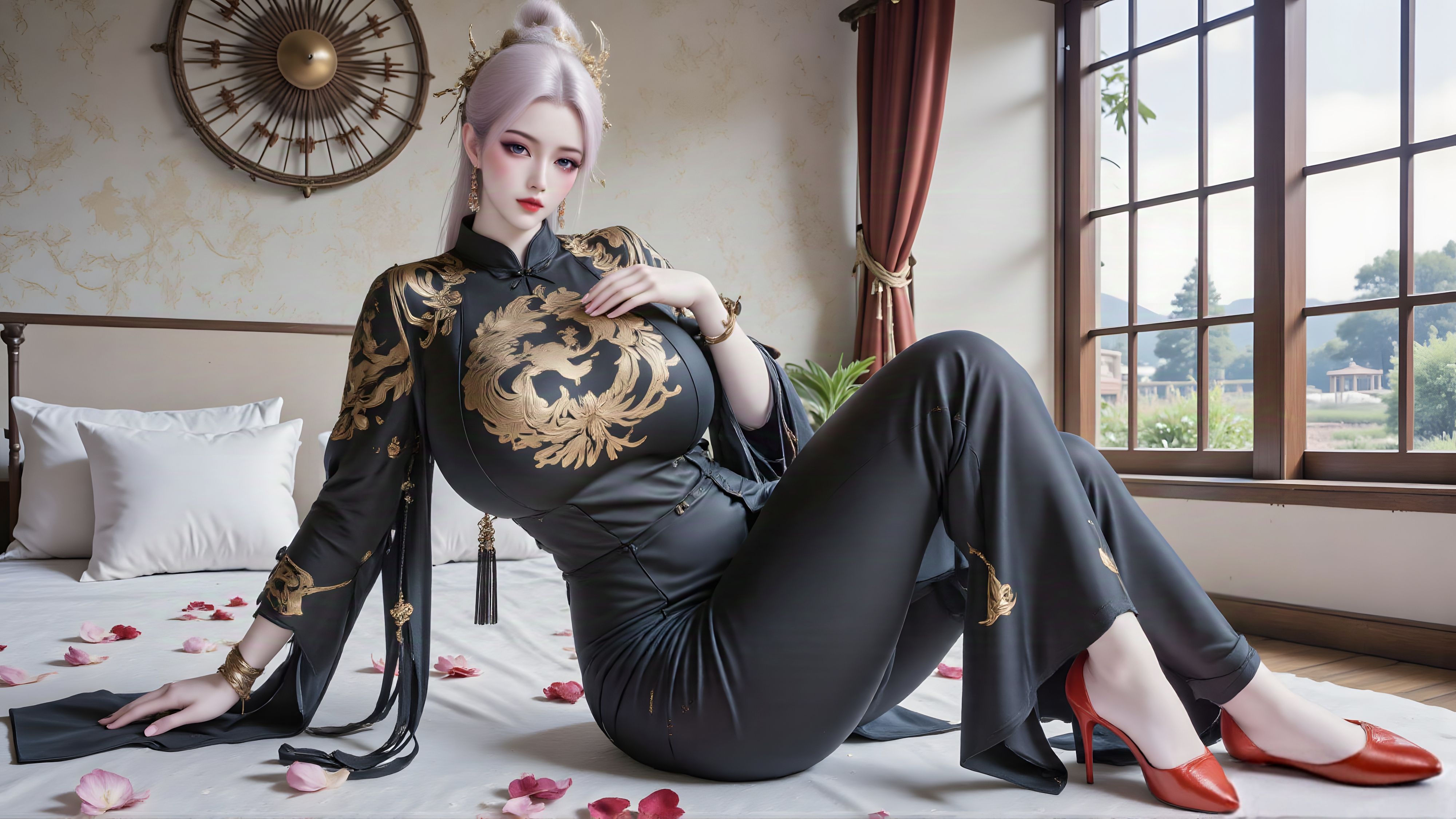 一梦江湖同人图#美女壁纸#动漫壁纸#电脑壁纸  第3张