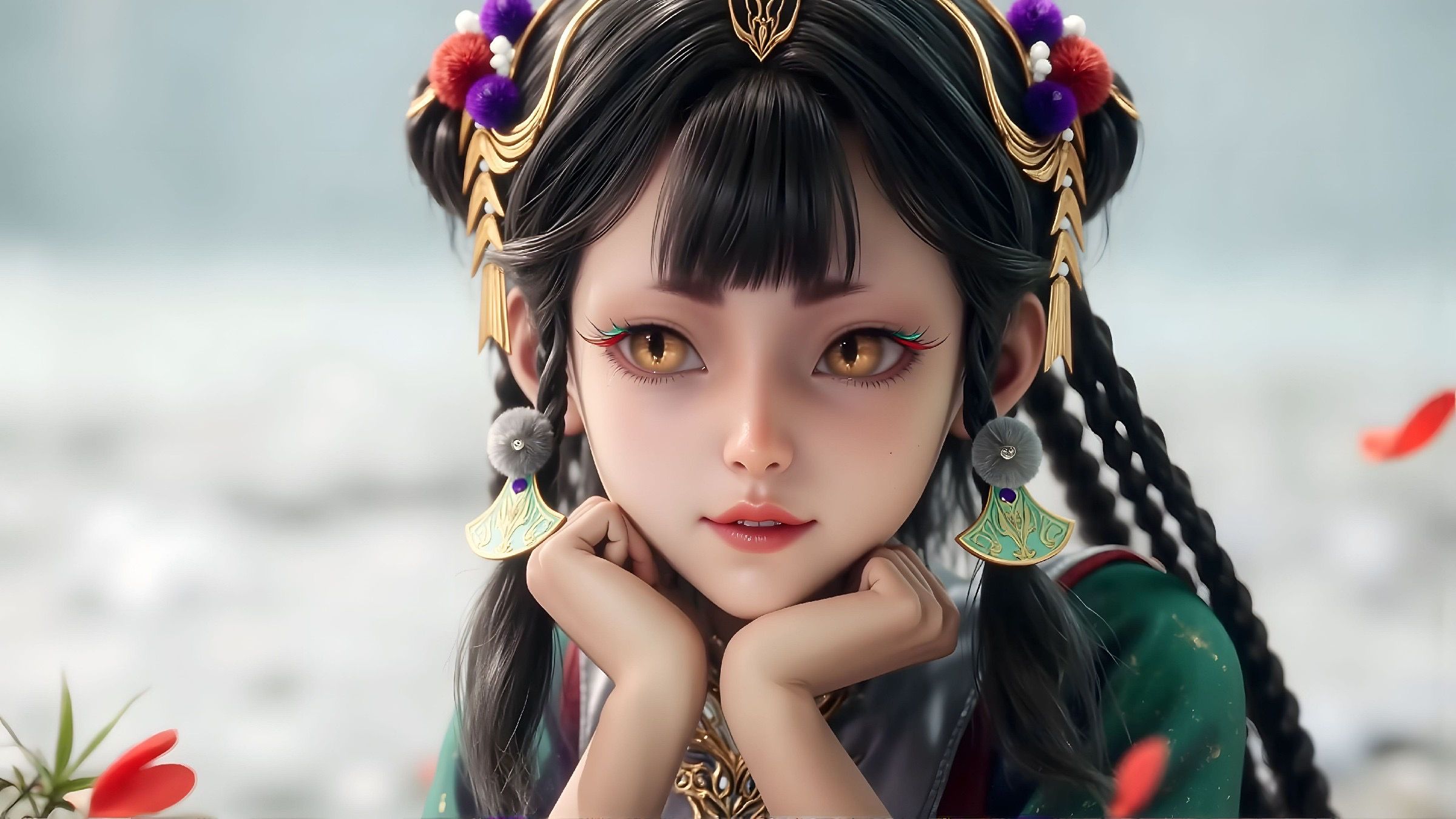 #牧神记 #古风 #古装 #国漫女神#电脑壁纸  第3张