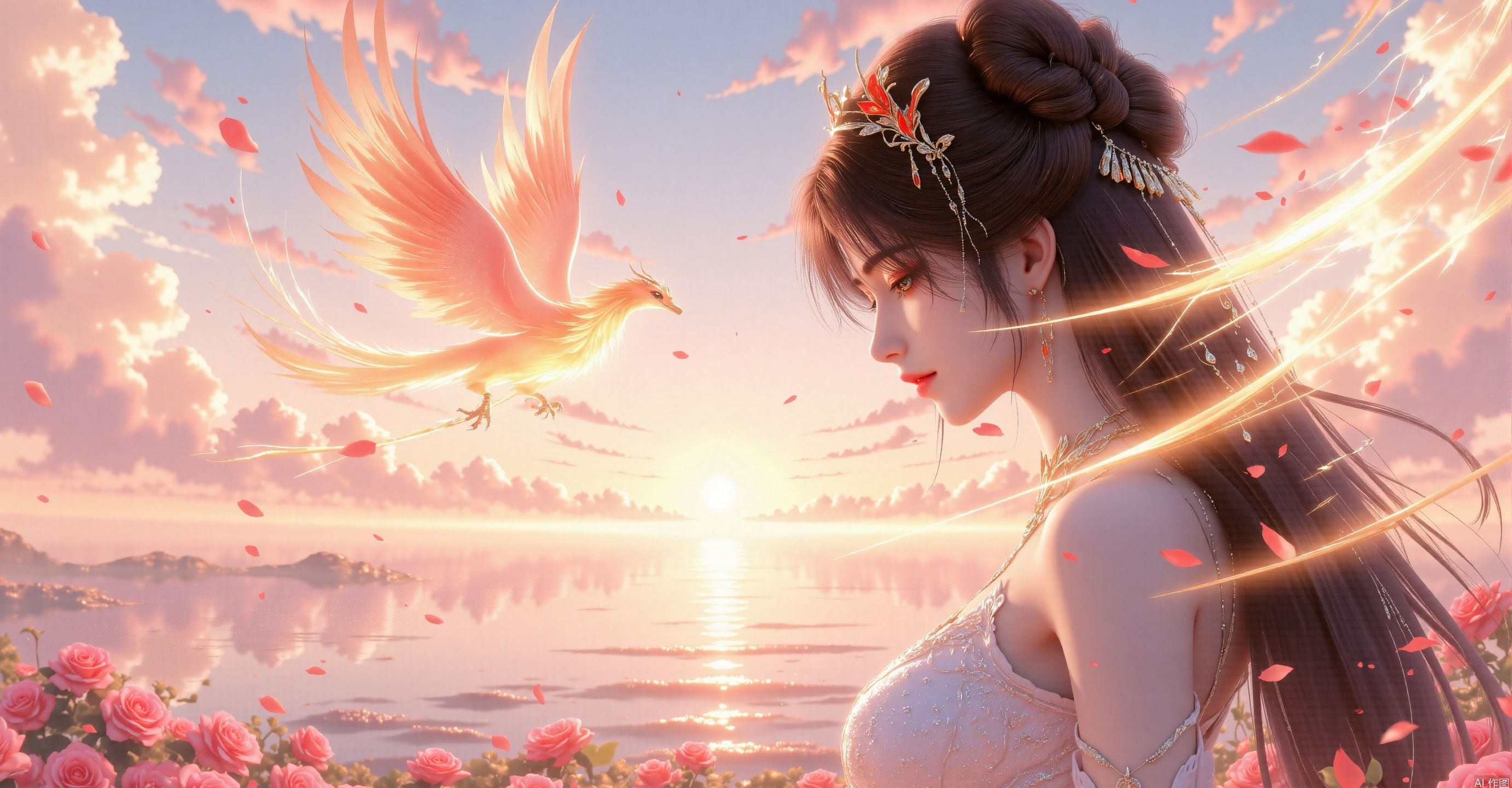 #完美世界 #火灵儿 #天神 #国风壁纸 #国漫女神壁纸  第4张