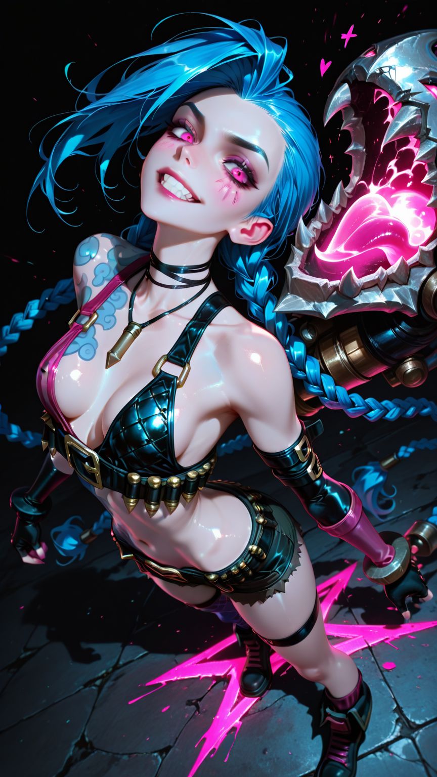 #二次元 #金克丝#英雄联盟#手机壁纸  第1张