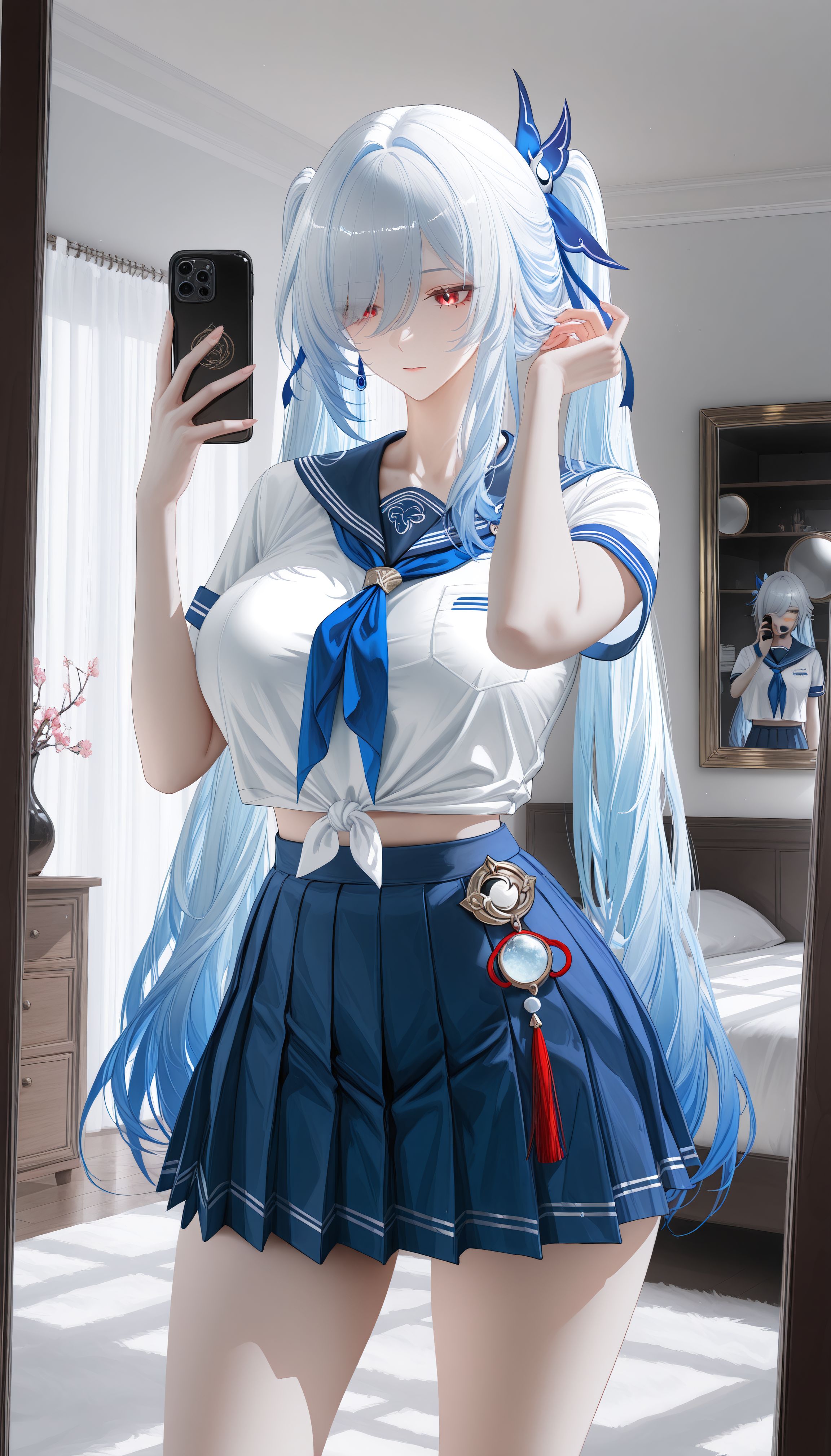 #镜流 #二次元 #崩坏星穹铁道 #御姐 #水手服  第2张