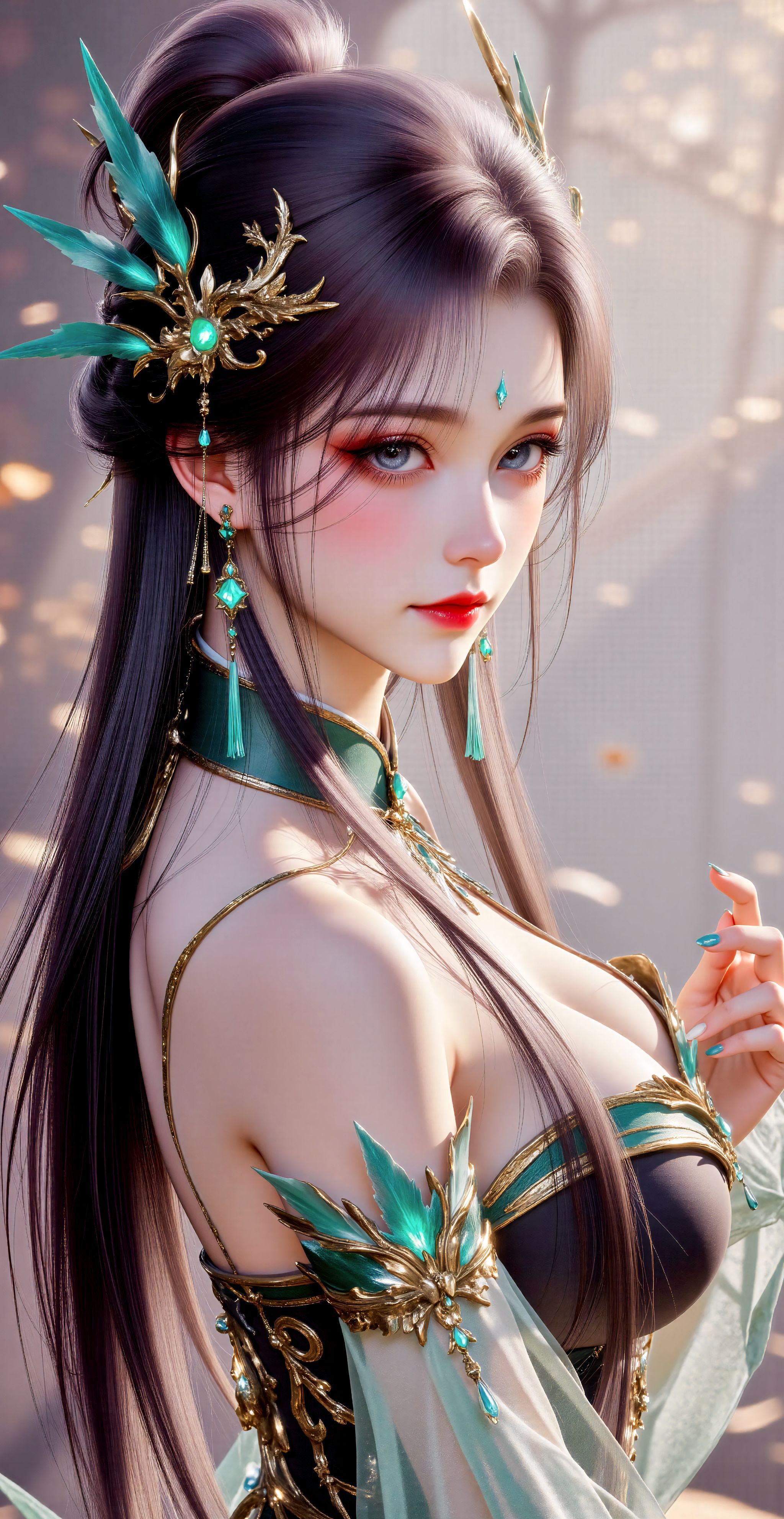 手机超清壁纸#国漫女神#神仙壁纸#美女壁纸  第4张