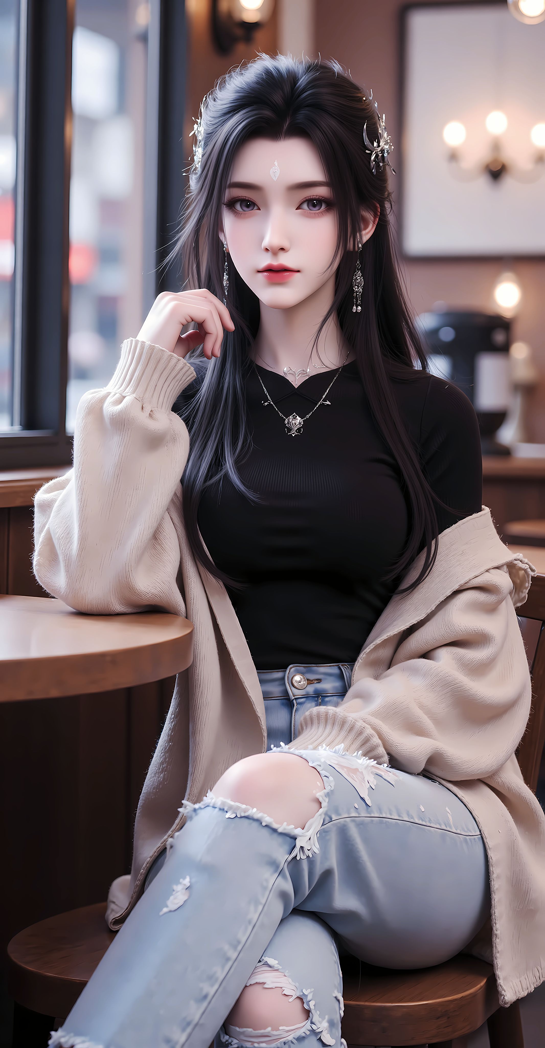 #壁纸手机超清全面屏 #国漫女神 #国漫崛起 #该换壁纸了  第4张