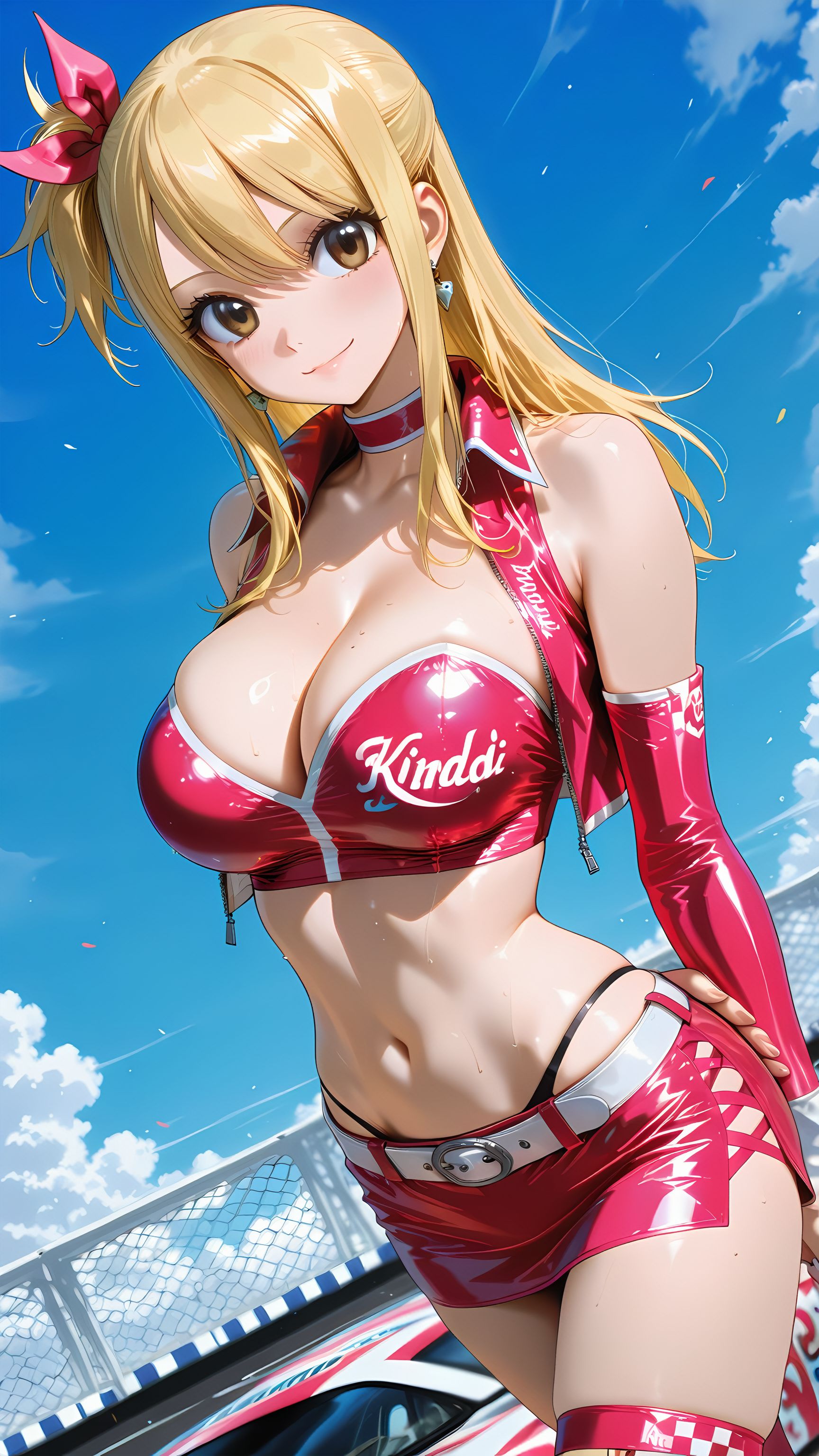 赛车女郎。#女神 #二次元 #性感#美女壁纸  第3张