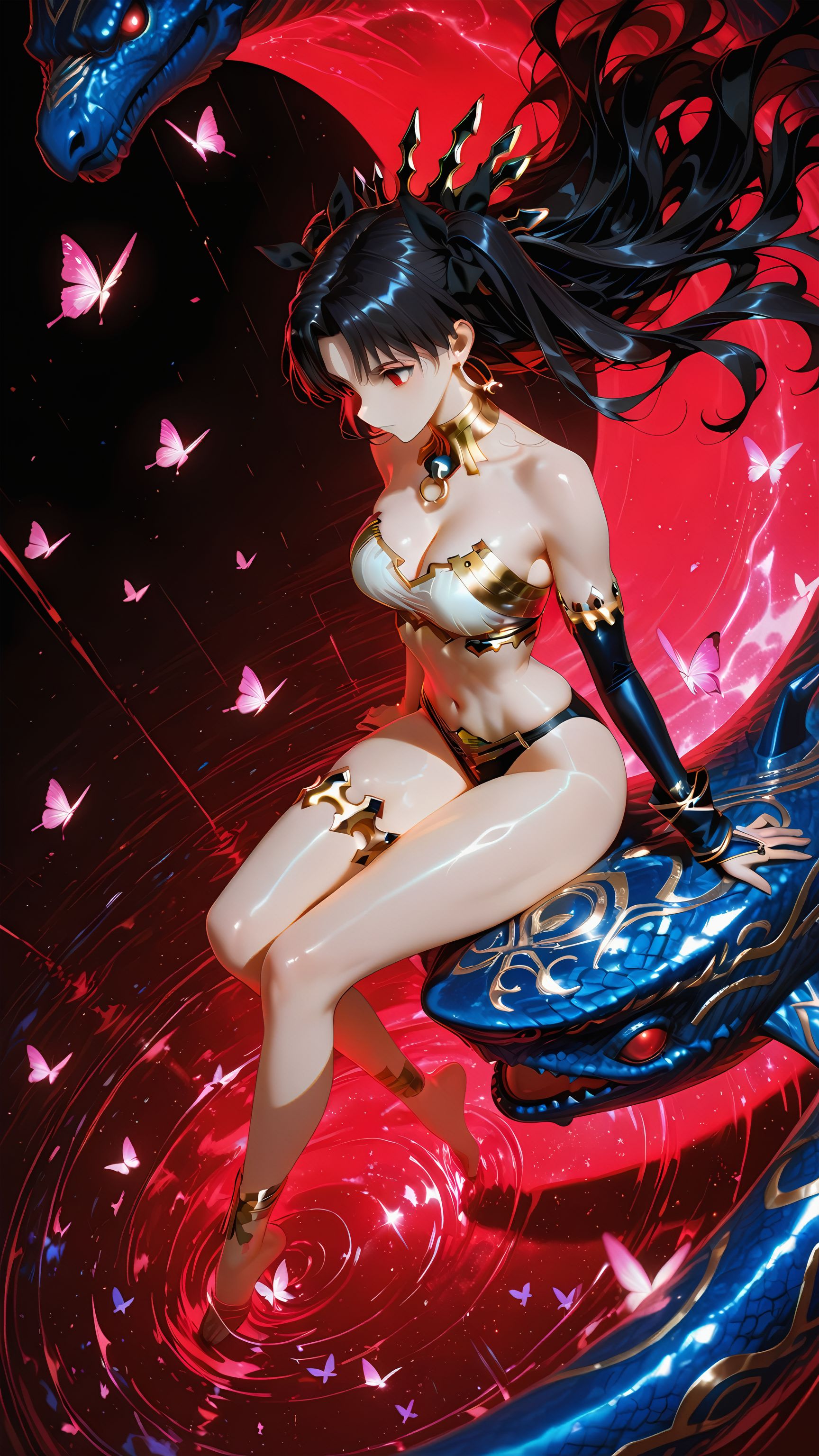 还是伊什塔尔版本的（凛）更好看#二次元 #fate #远坂凛 #伊什塔尔  第2张