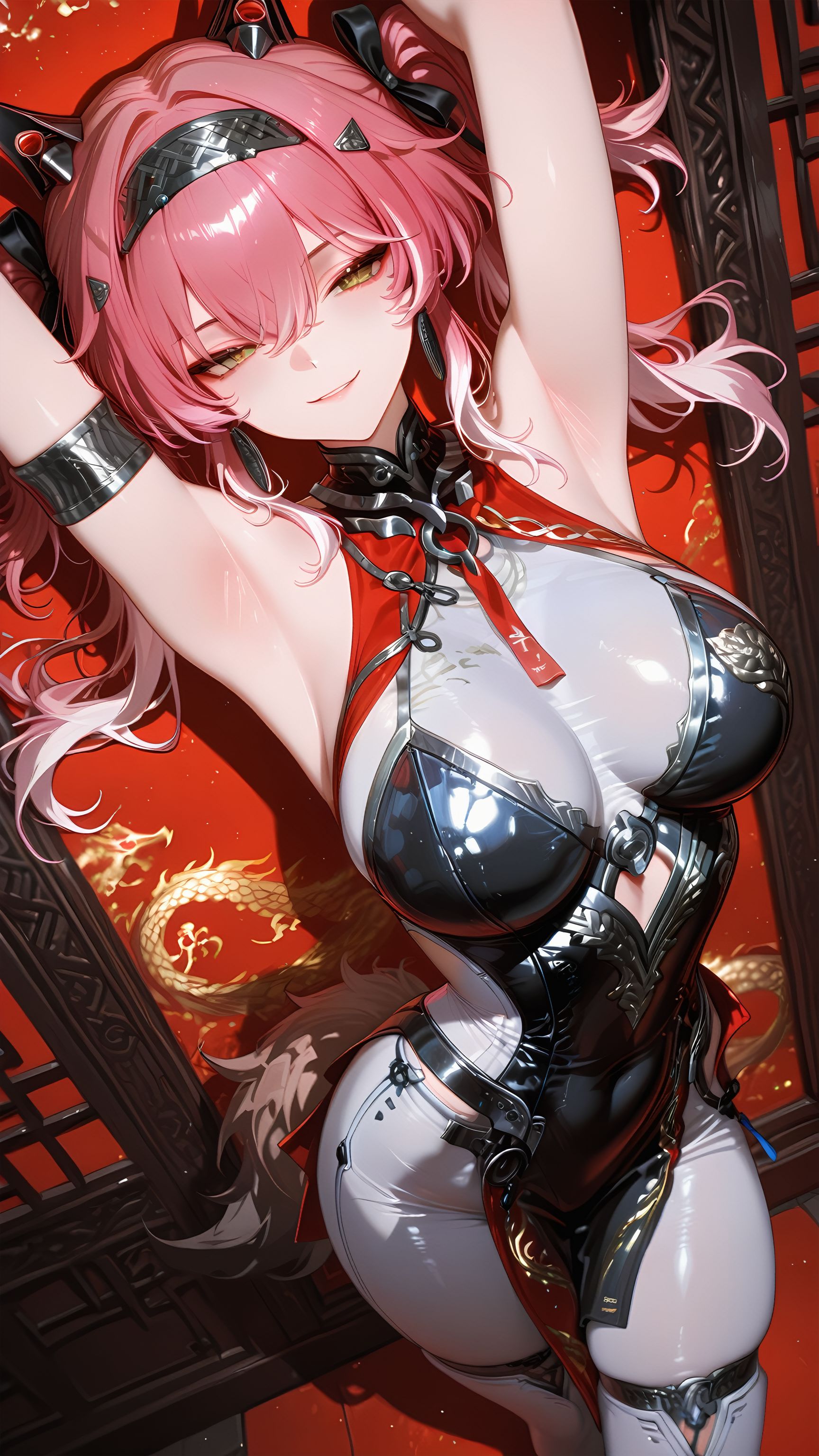 露帕（旗袍）#鸣潮 #战双帕弥什 #kurofest库洛嘉年华 #古装 #女神  第2张