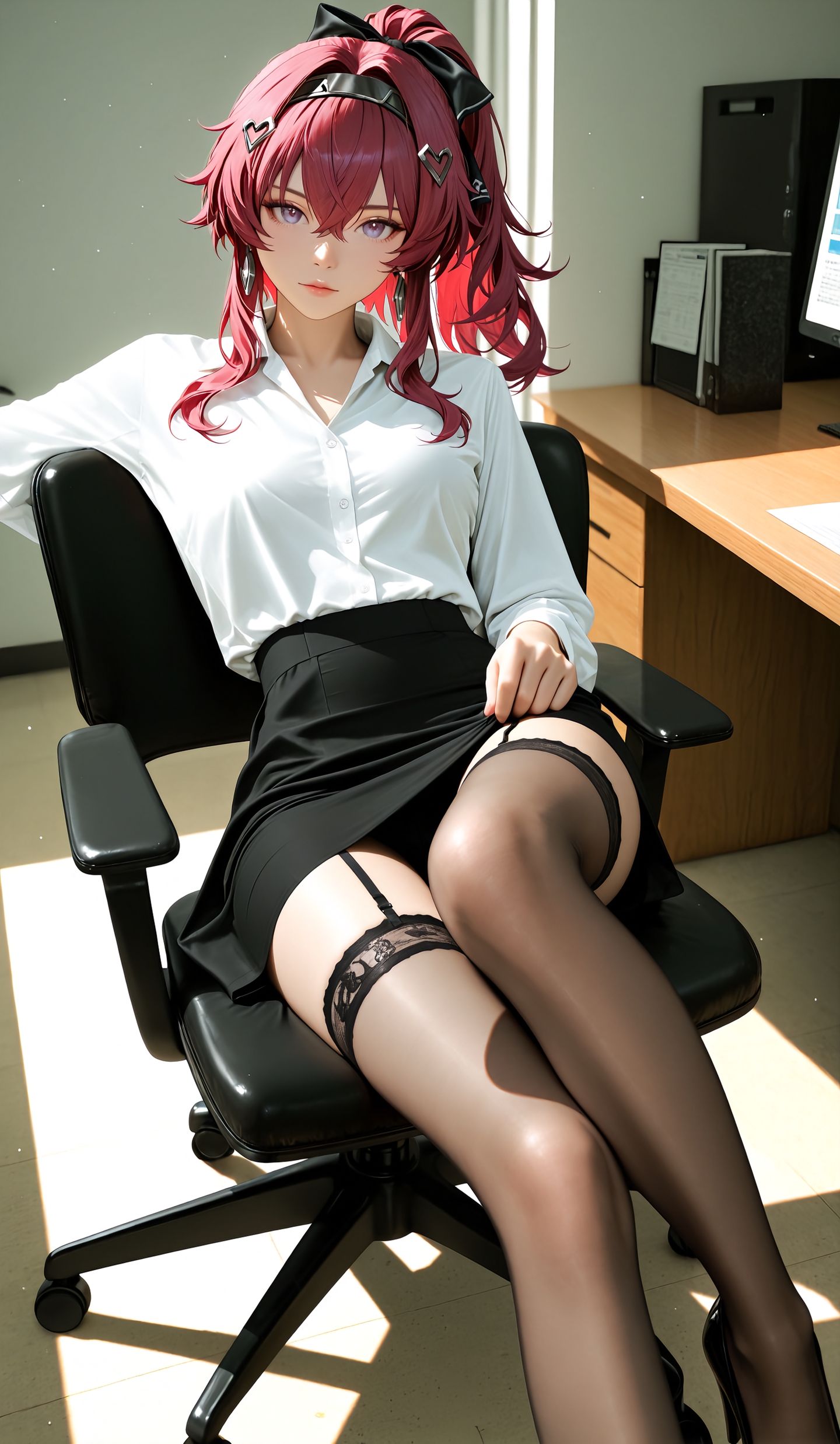 二次元美女#二次元壁纸#性感女神  第4张
