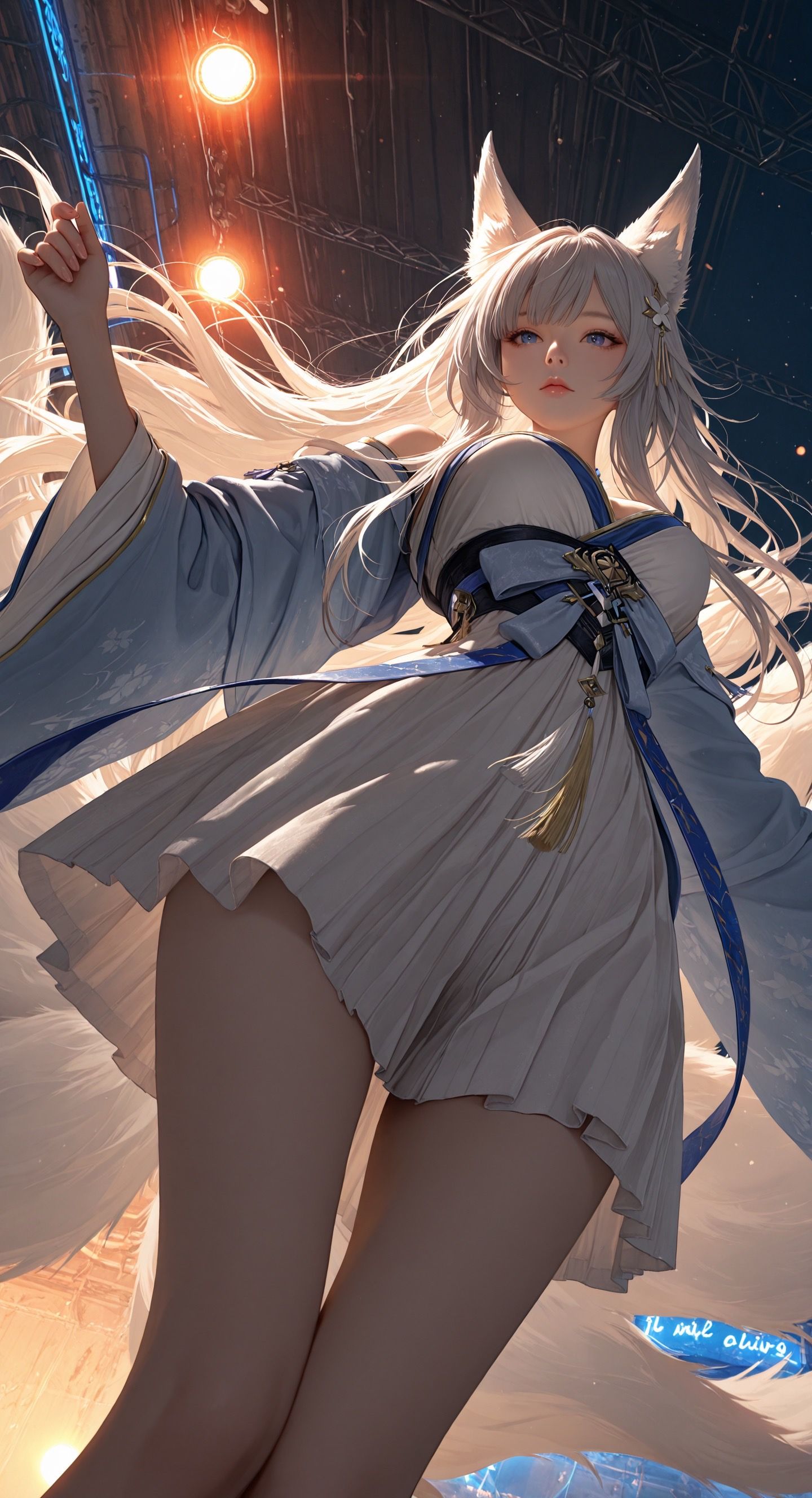 二次元美女#美女壁纸#手机壁纸#大长腿  第2张