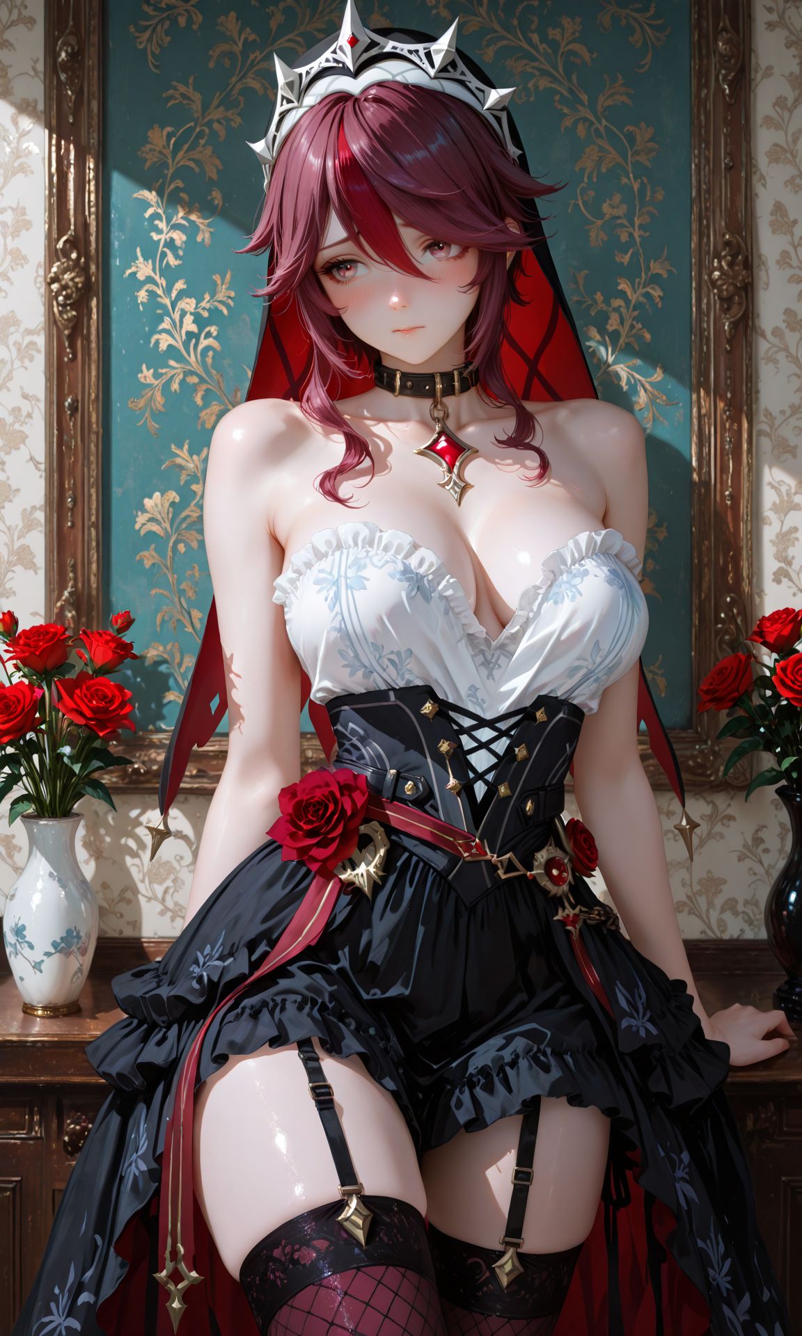 罗莎莉亚，亲爱的，结婚吗。#二次元 #动漫壁纸 #二次元少女 #壁纸 #原神  第3张