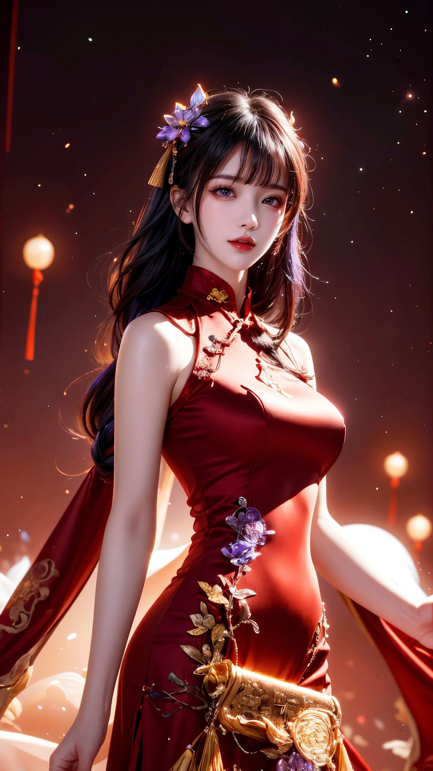 #古典美女图 #旗袍#好身材好气质  第1张